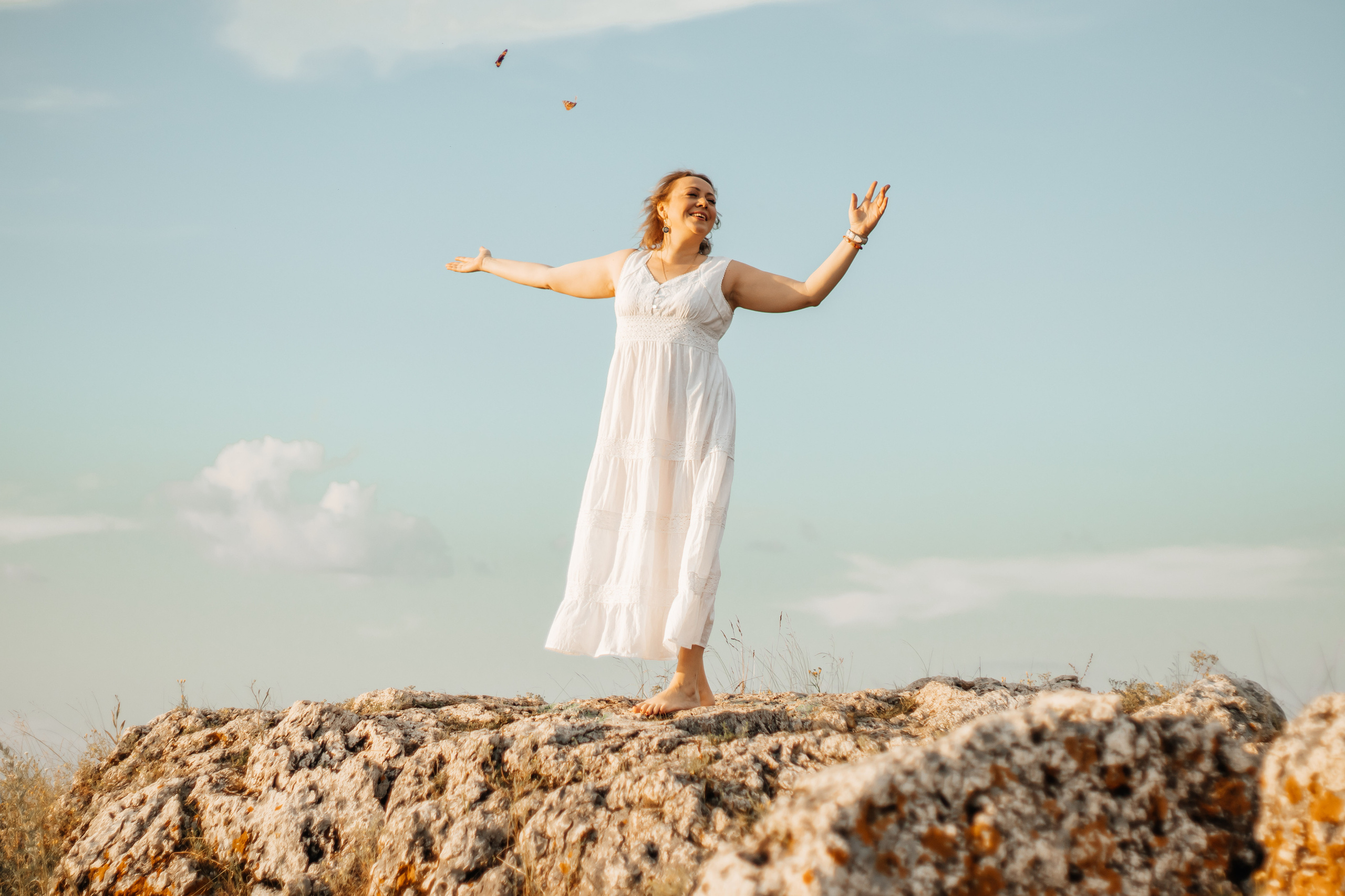 На горе. Екатерина. Фотограф Исламова Диана