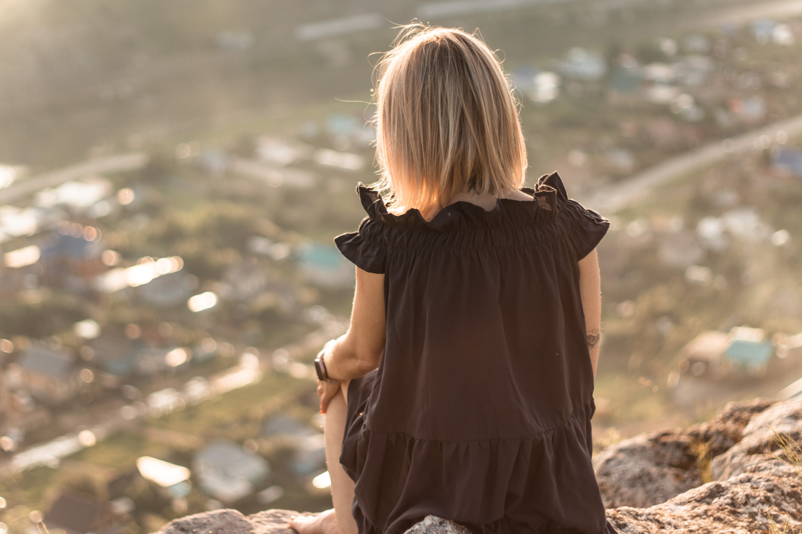 На горе. Ольга. Фотограф Исламова Диана