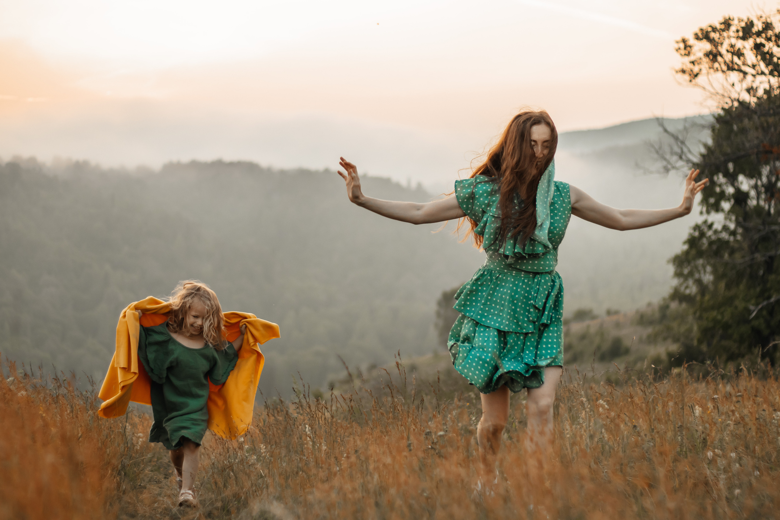 Рассвет. Даша. Фотограф Исламова Диана