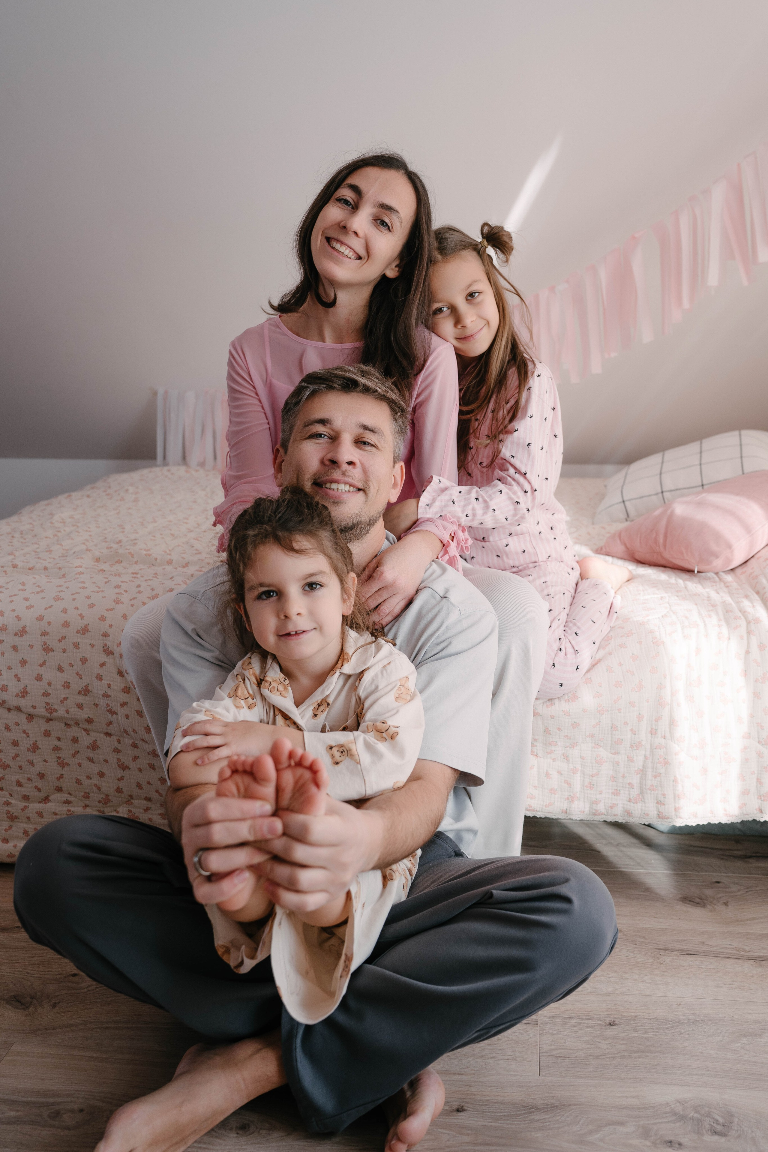 Пижамная вечеринка Варе 9 лет. Свадебный и семейный фотограф в Воронеже Анастасия Бойко