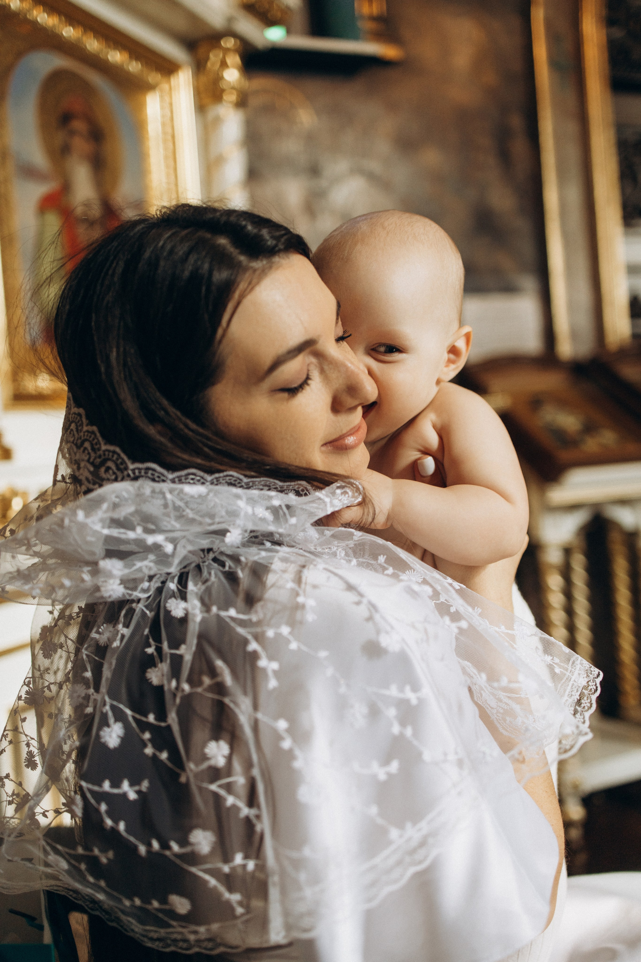 Крещение Арины. Самый теплый фотограф в Краснодаре Рябоконь Ксения