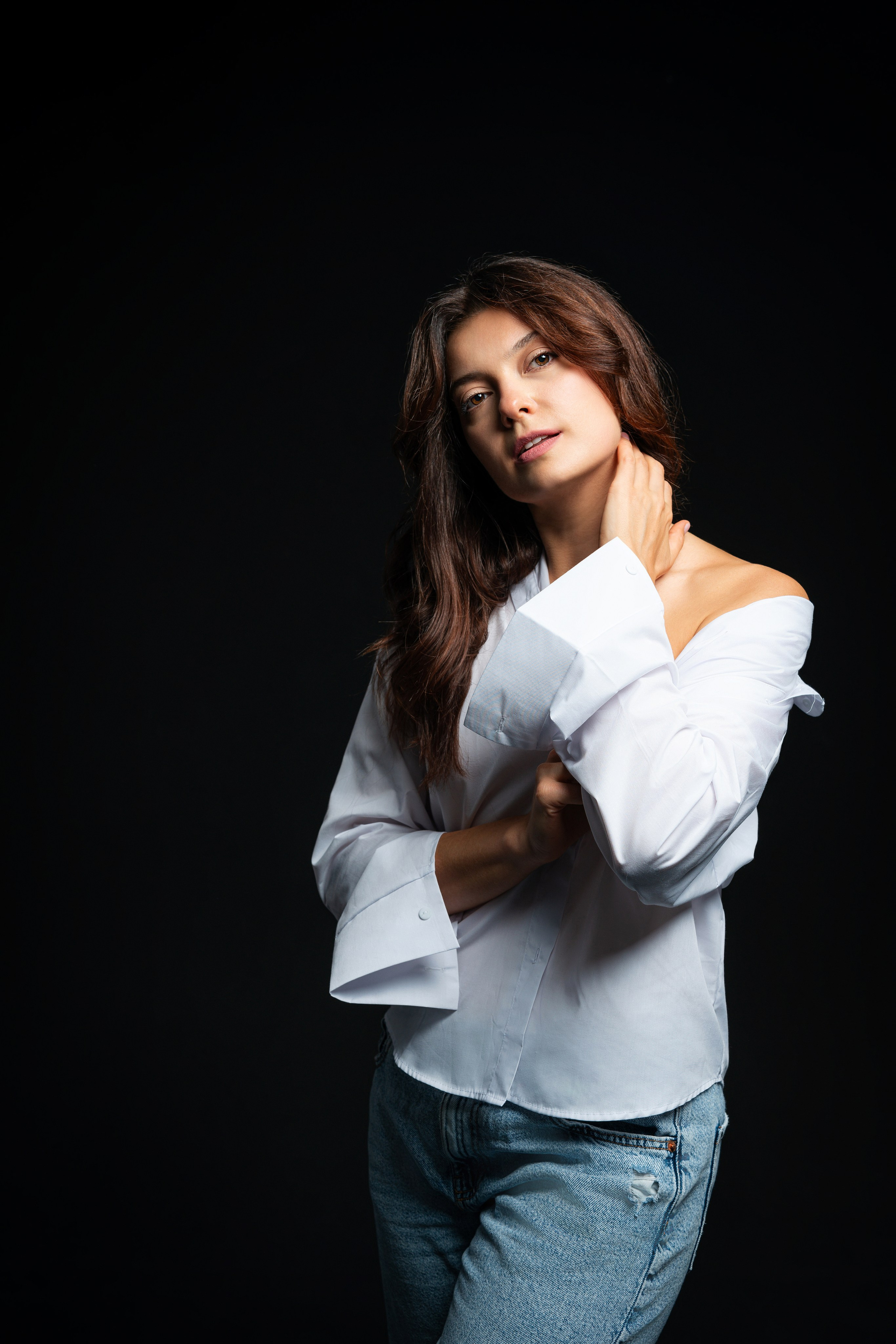 Женская фотосессия в студии в Санкт-Петербурге