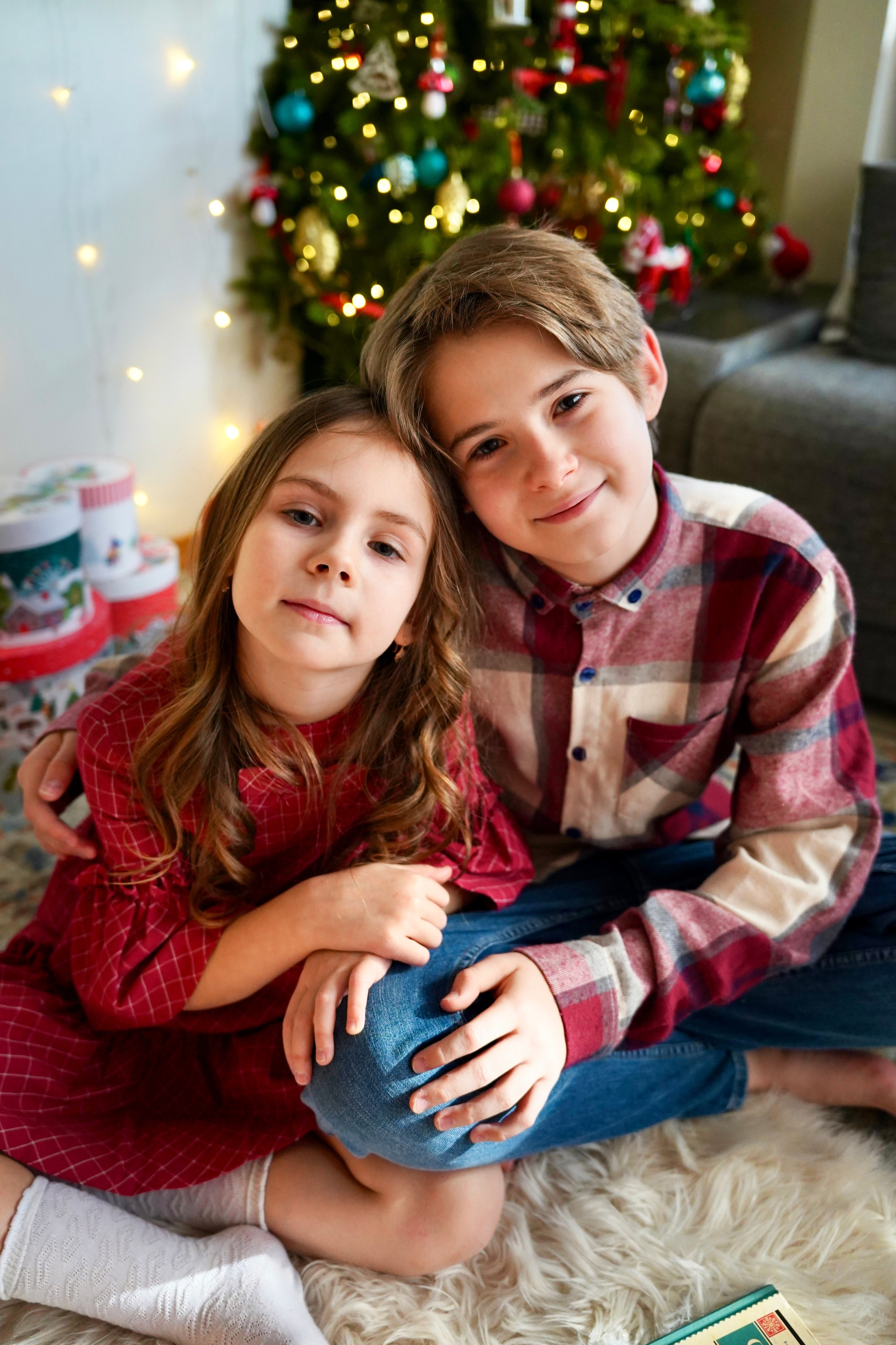 Домашний Новый год. Семейный и детский фотограф Александра Гвоздикова