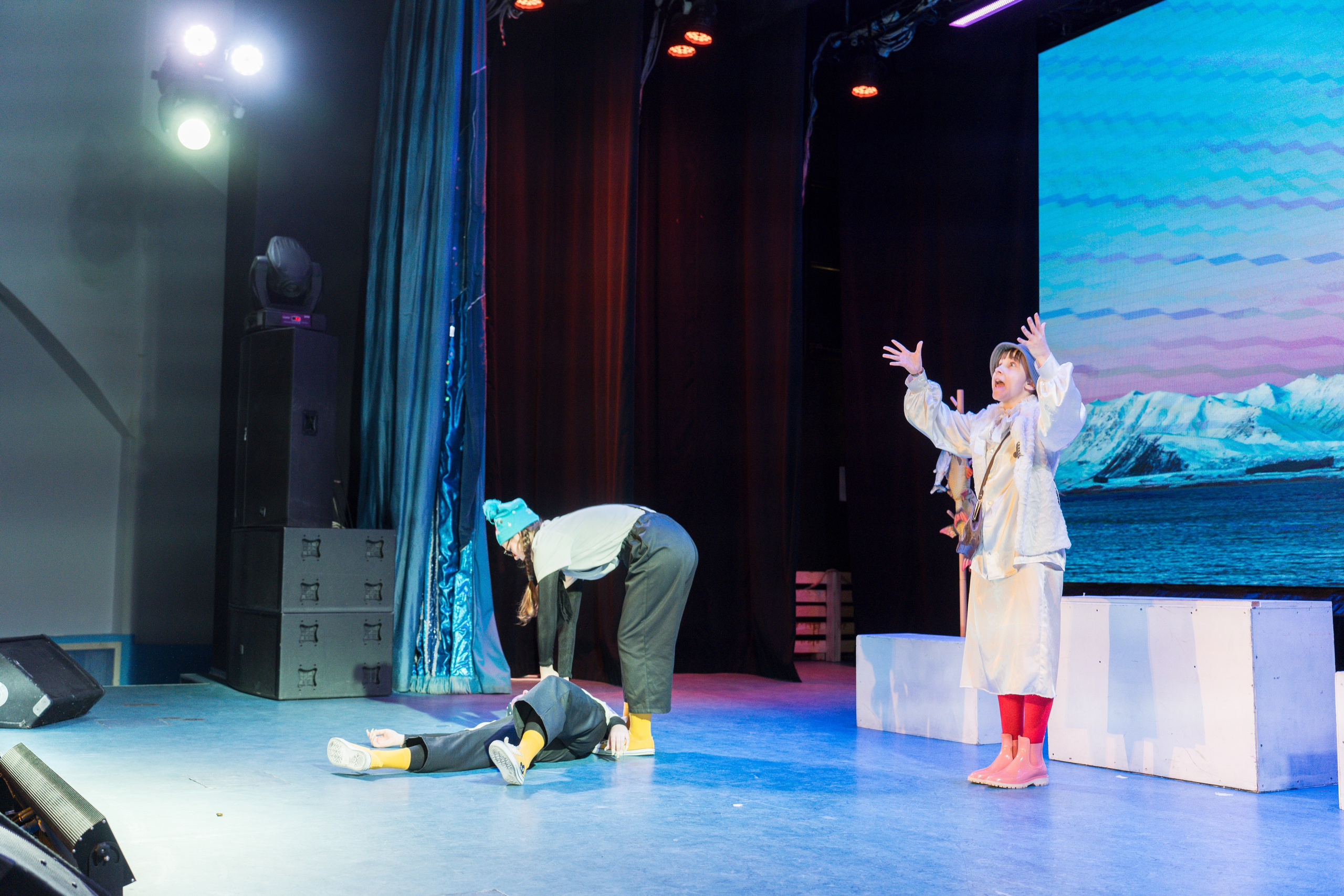 Спектакль «У ковчега в восемь». Репортажная съёмка в Санкт-Петербурге, Константин Петров