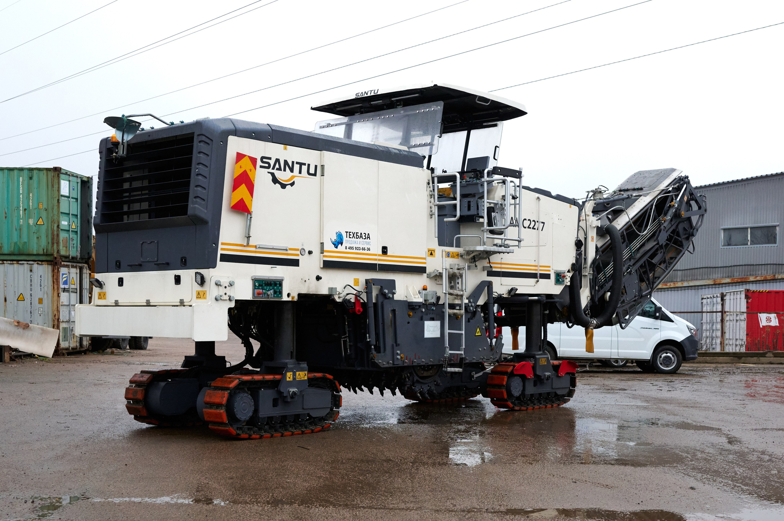 Асфальтоукладчик. Автомобильный и интерьерный фотограф в Минске Александр Тагаев