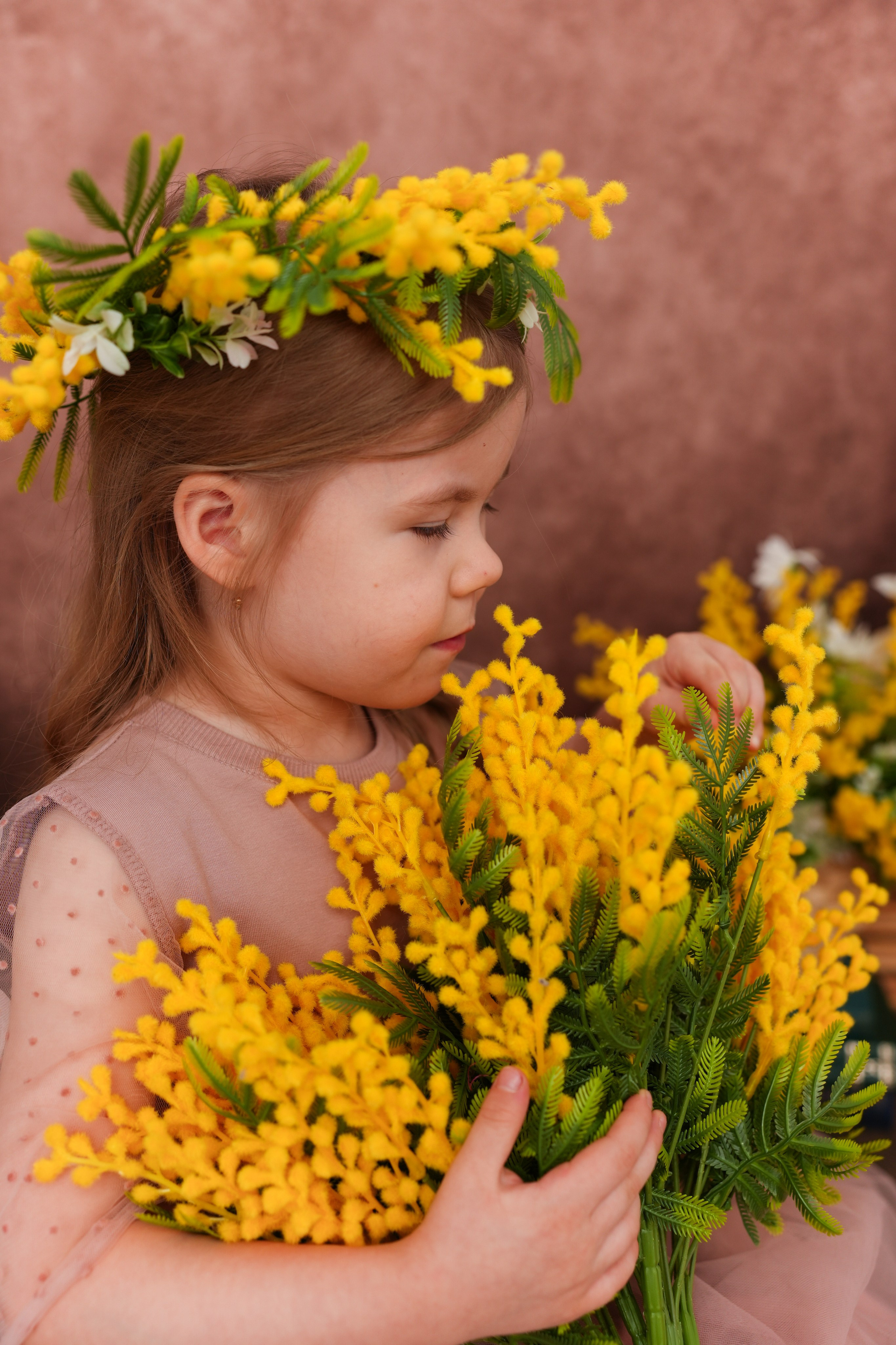 Мимоза. Фотограф новорожденных и детский фотограф в Екатеринбурге Ксени