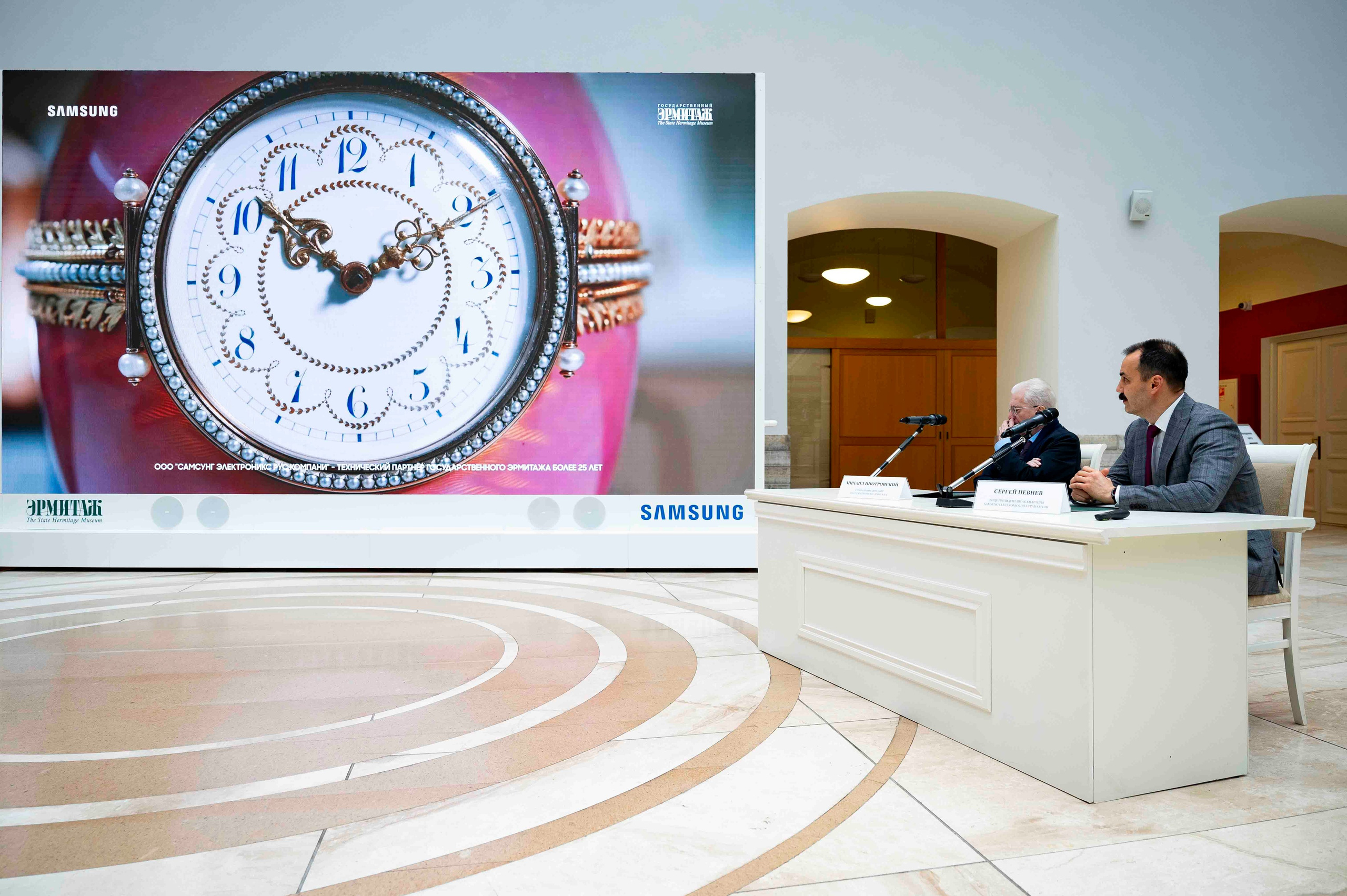 Пресс-конференция Эрмитажа и Samsung Electronics. Serg PG Photography — репортажная фотосъемка в Петербурге