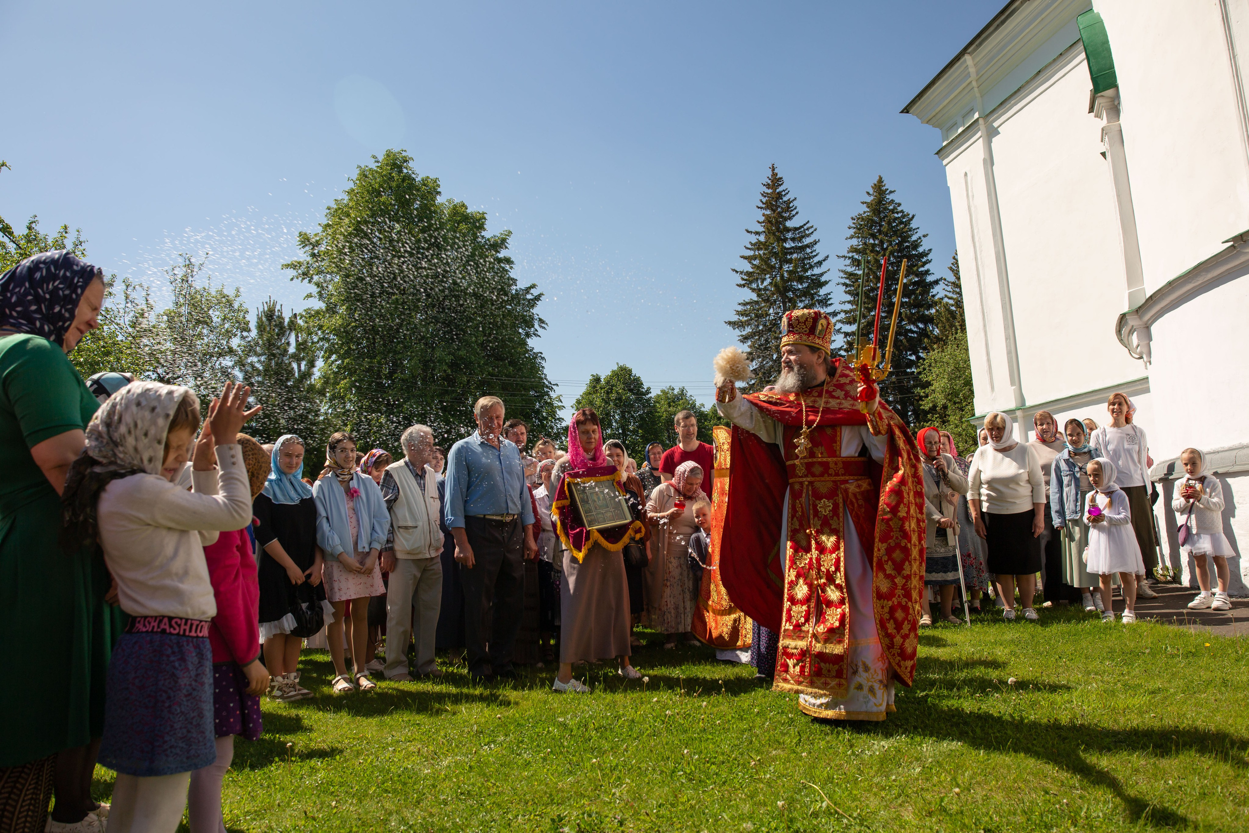 Крестный ход с Ашитково Воскресенский храм. Семейный и детский фотограф Анна Петракова
