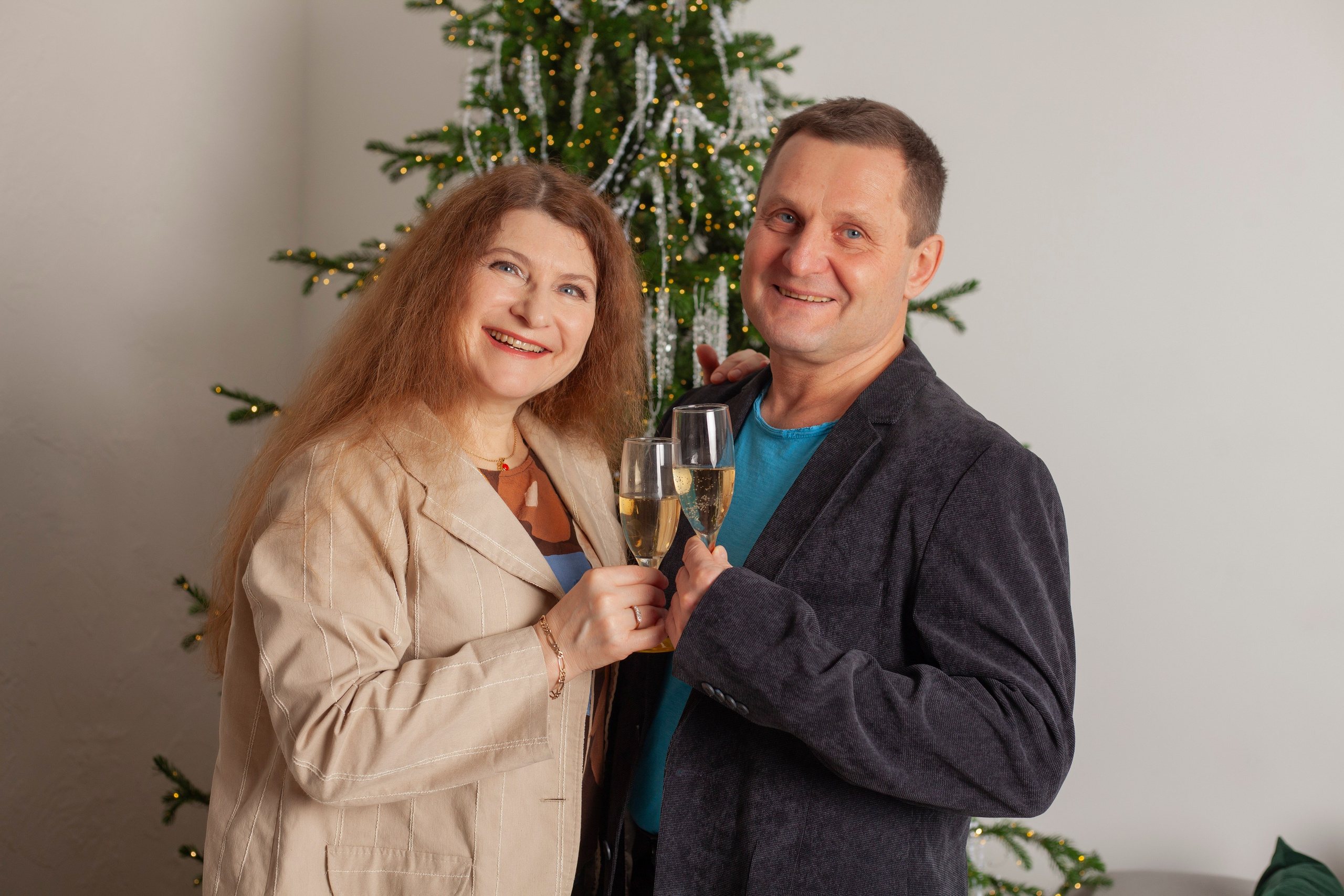 Семья в студии