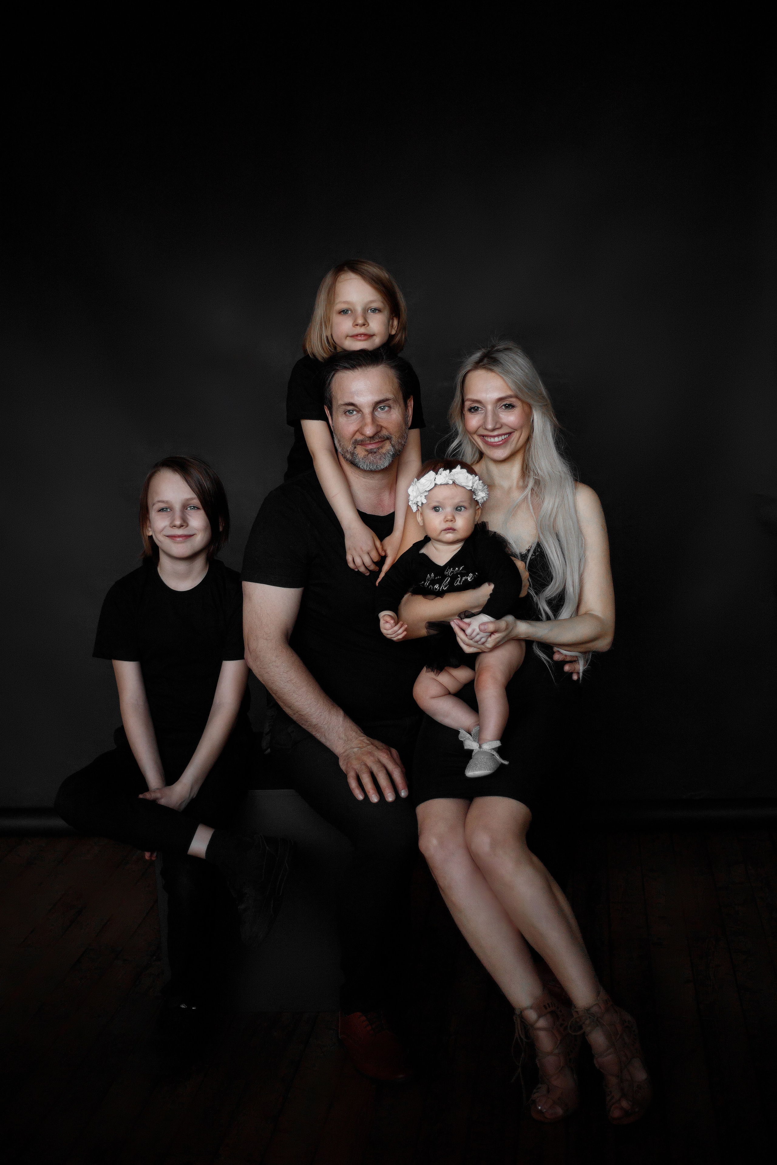 Счастливое время в окружении семьи - семейная фотосессия, которую вы будете смотреть и пересматривать. Фотограф Ольга Баранова