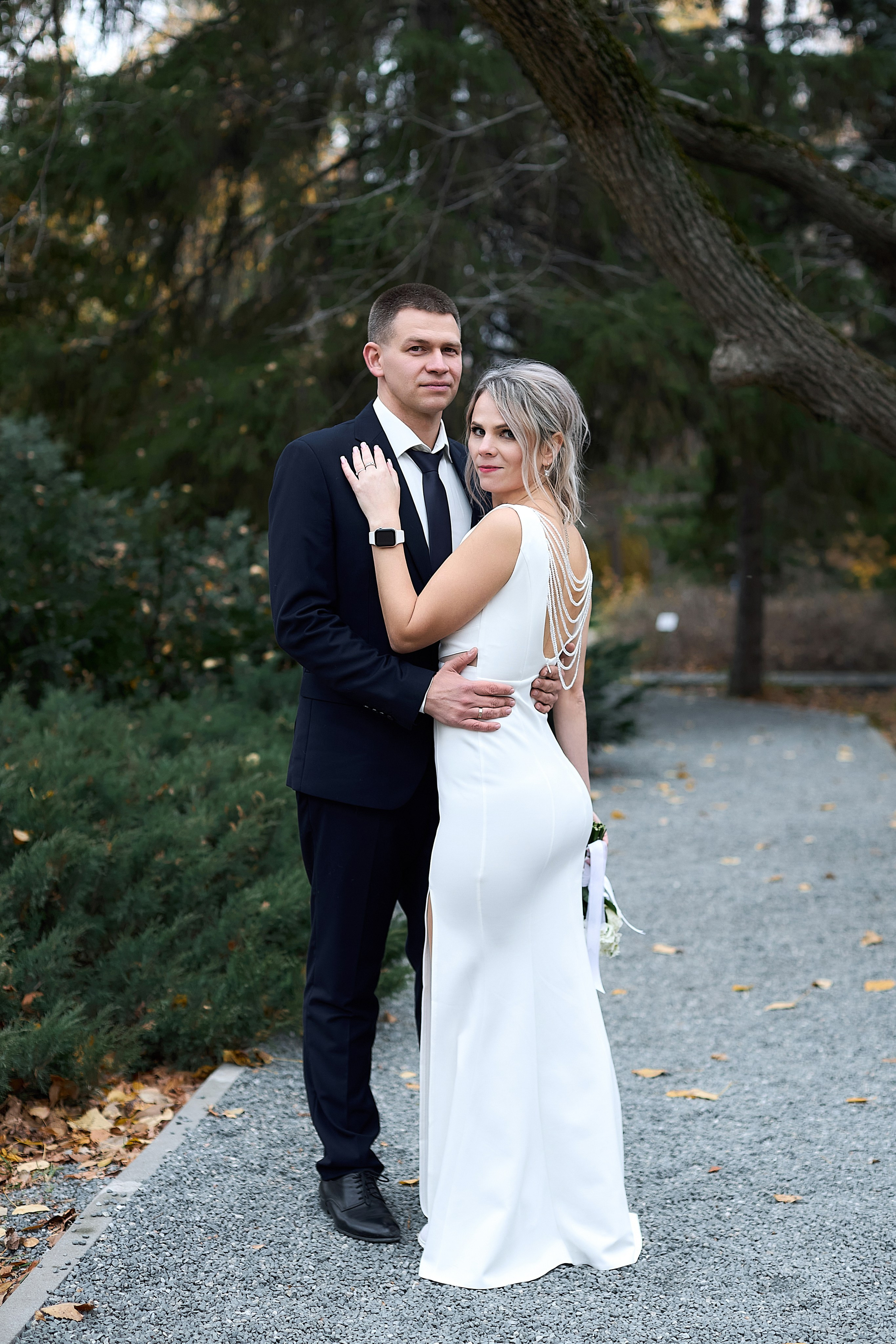 уличная свадебная фотосессия