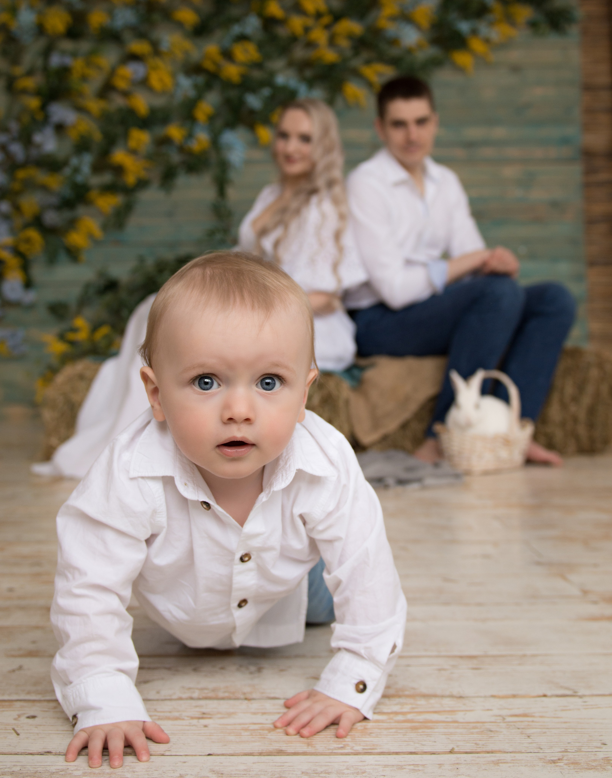 Семейная фотосессия (метро Шоссе Энтузиастов). Фотосессия беременности — Крылова Натали — Москва