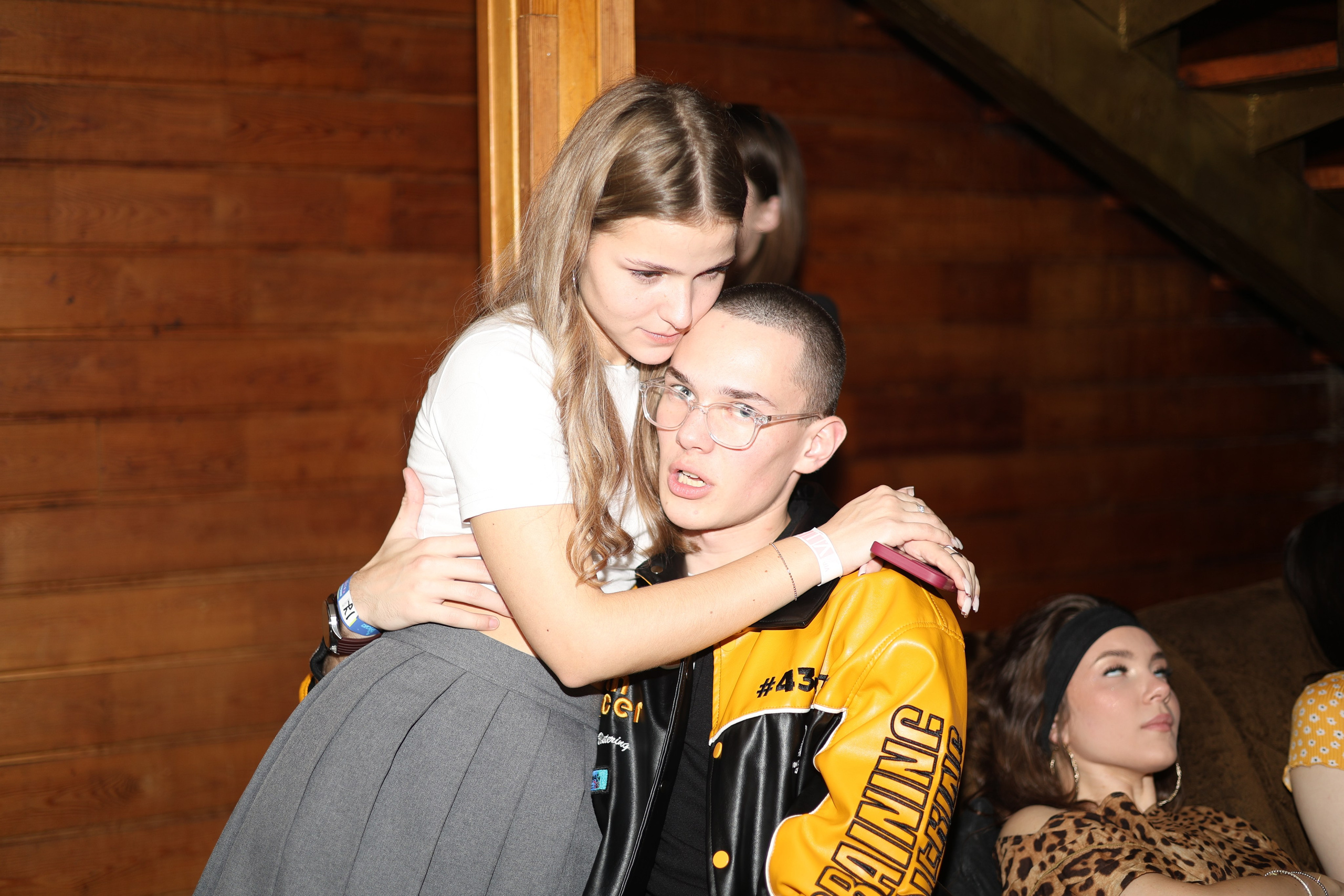 Student american-style party. Mintonov's Film Studio