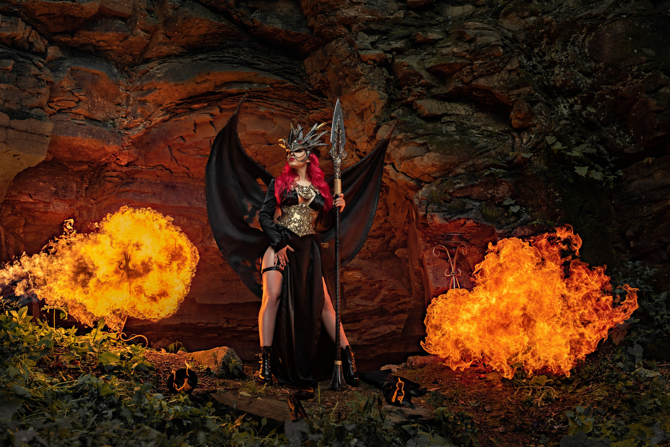 Фотосессии с огнем. Ксения Далишнева — сказочный фотограф во Владивостоке