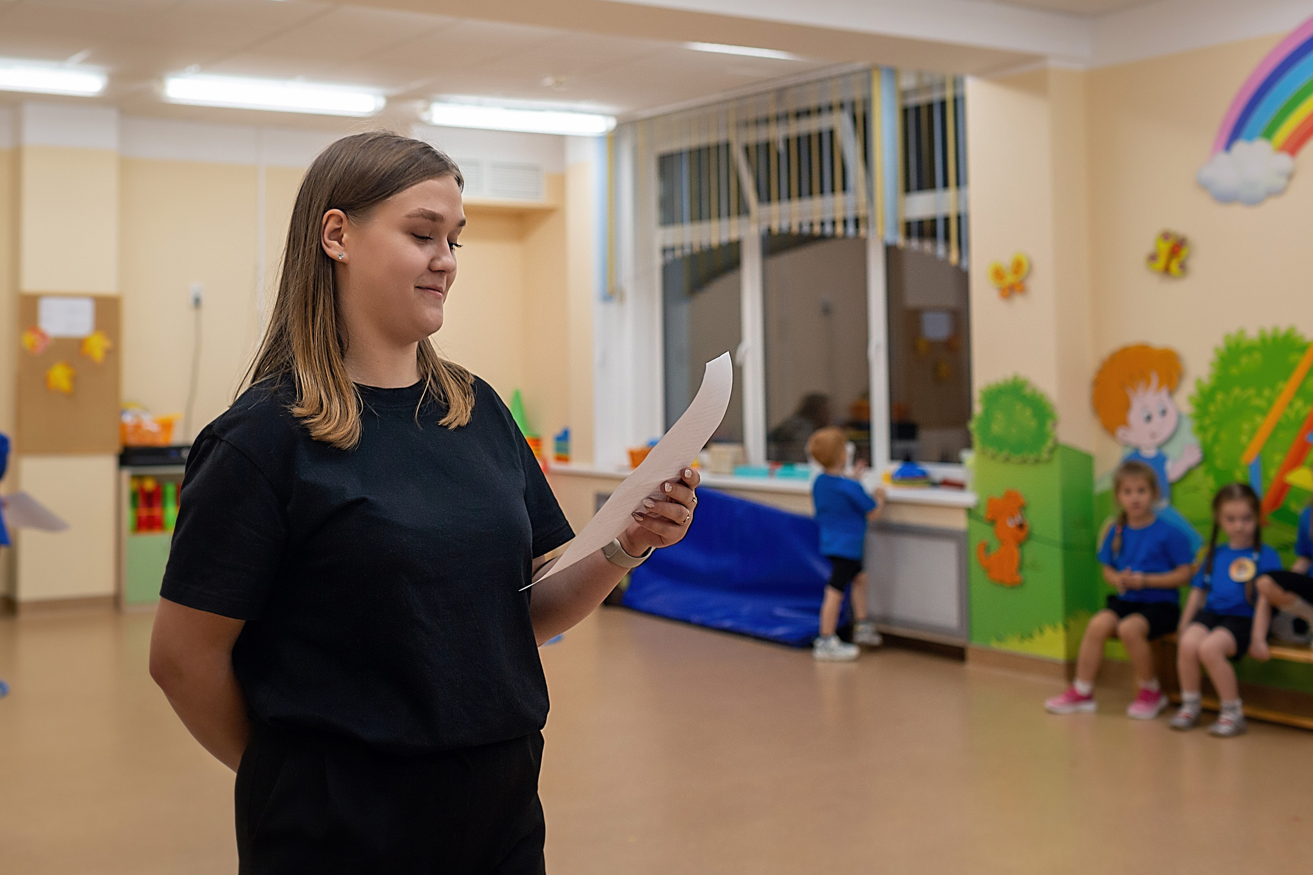 День пап в детском саду_2024. Семейный фотограф в Санкт-Петербурге