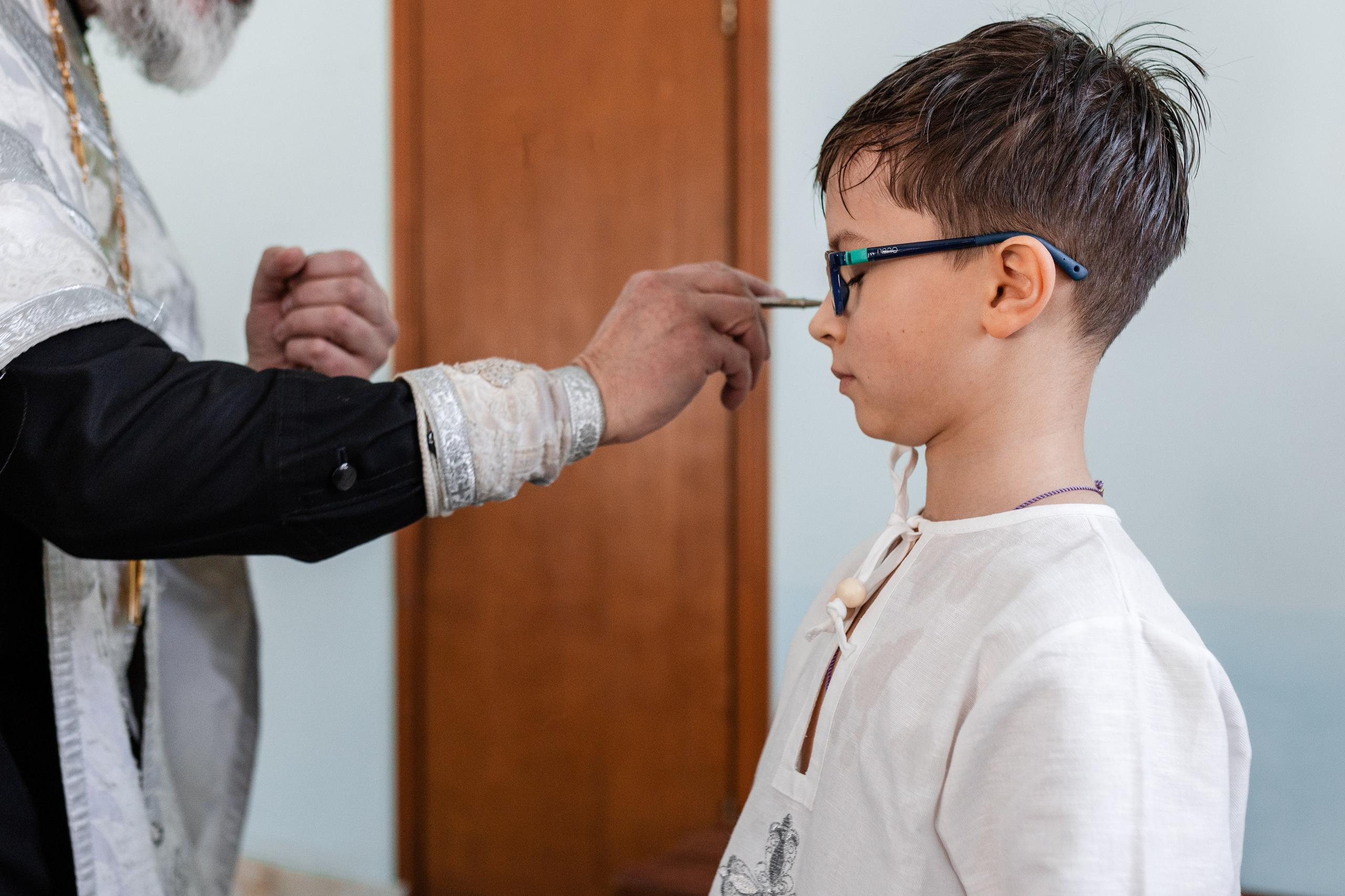 Крещение в Храме Влахернской иконы Божией Матери Кузьминки. Профессиональный фотограф в Москве и Мо Мария Шантарёва