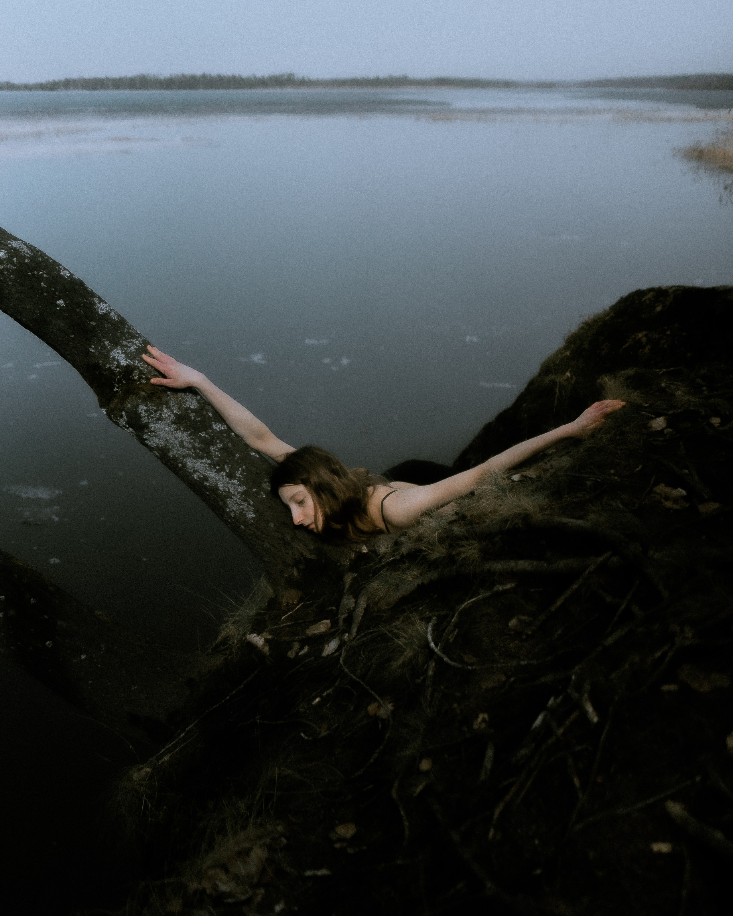 Будуарная фотосессия на природе в Санкт-Петербурге — соединение с природой и собой. Свадебный фотограф в Санкт-Петербурге Миша Репина