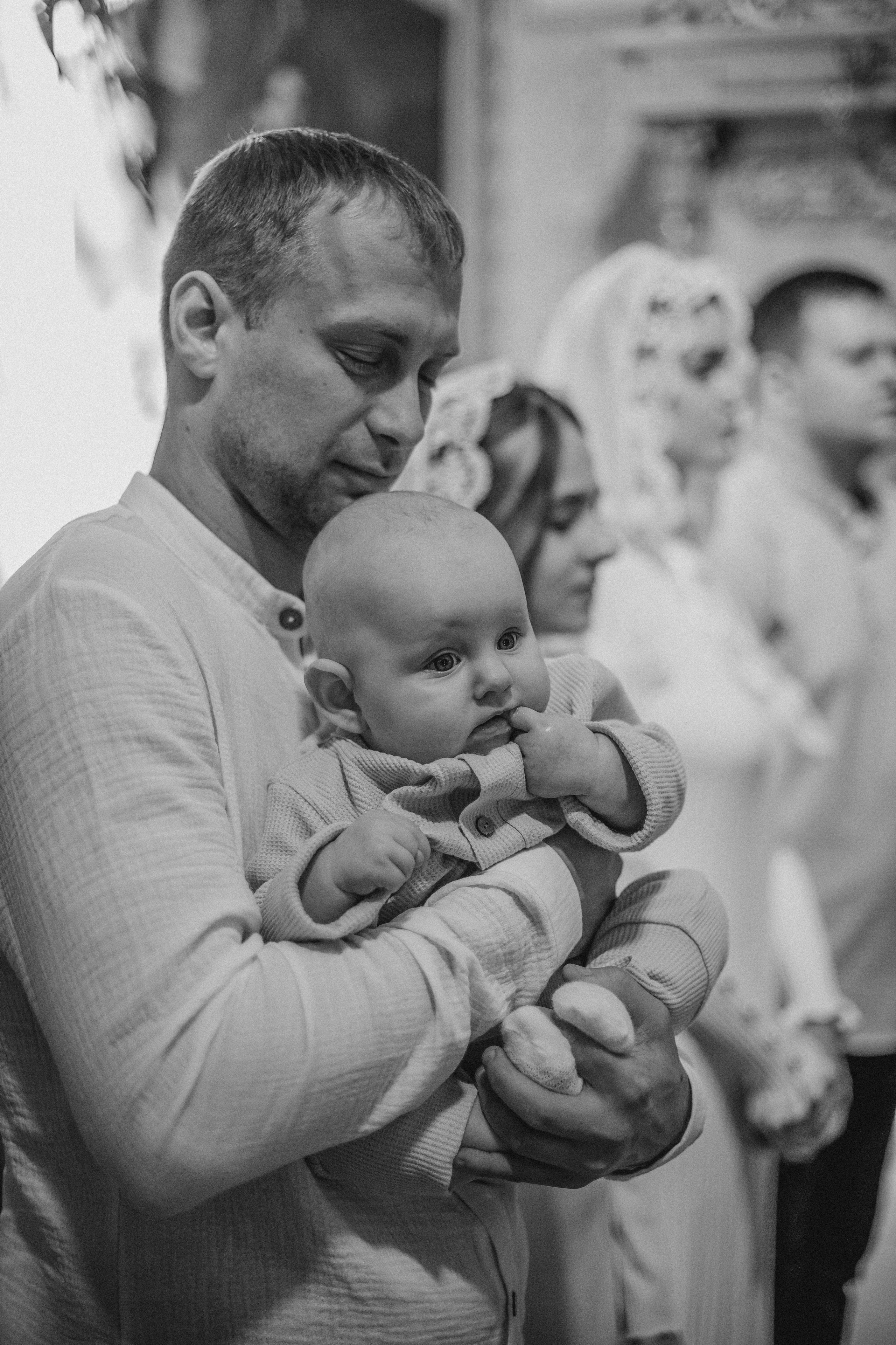 Алина и Дима крестят Миру. Семейный фотограф в Брянске Зурилина Екатерина