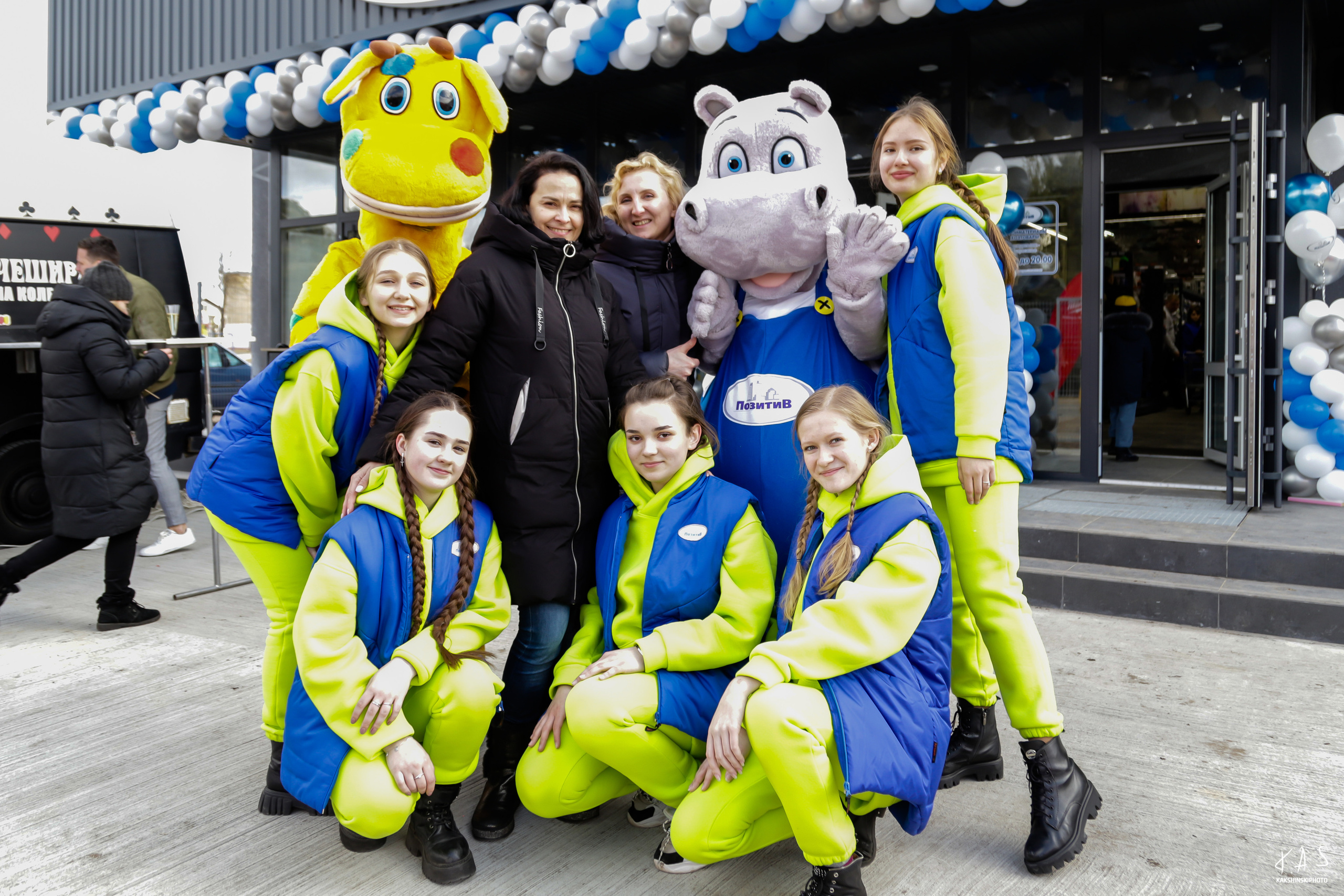 Репортажка. Открытие нового магазина «ПОЗИТИВ». Фотография и видеосъёмка