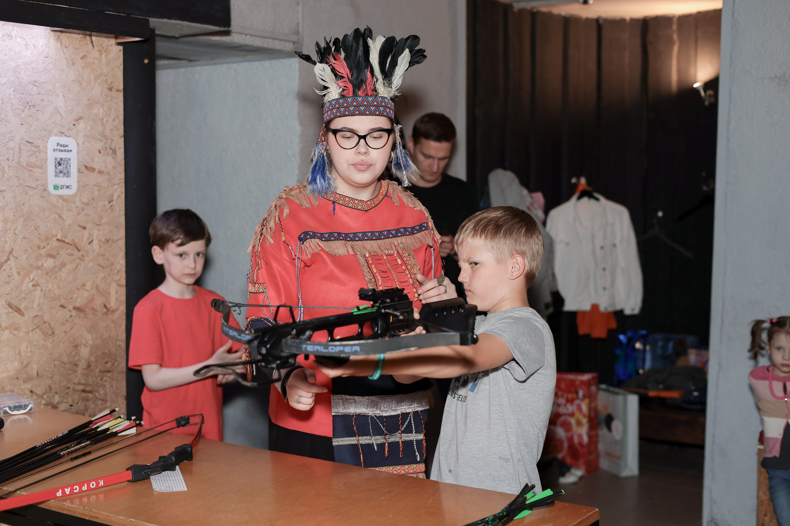 День рождение в стрелковом клубе. Фотограф Надршина Лилия