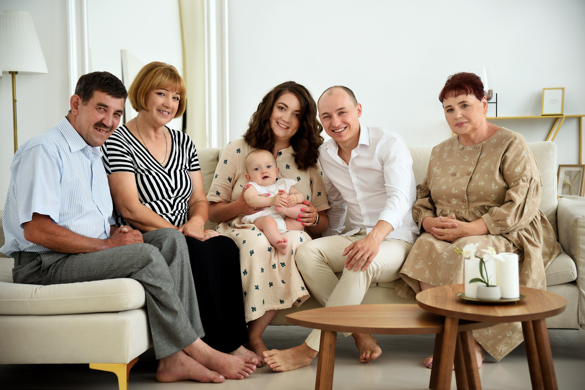 Семейная съёмка студия Чебоксары. Семейный и школьный Фотограф Чебоксары