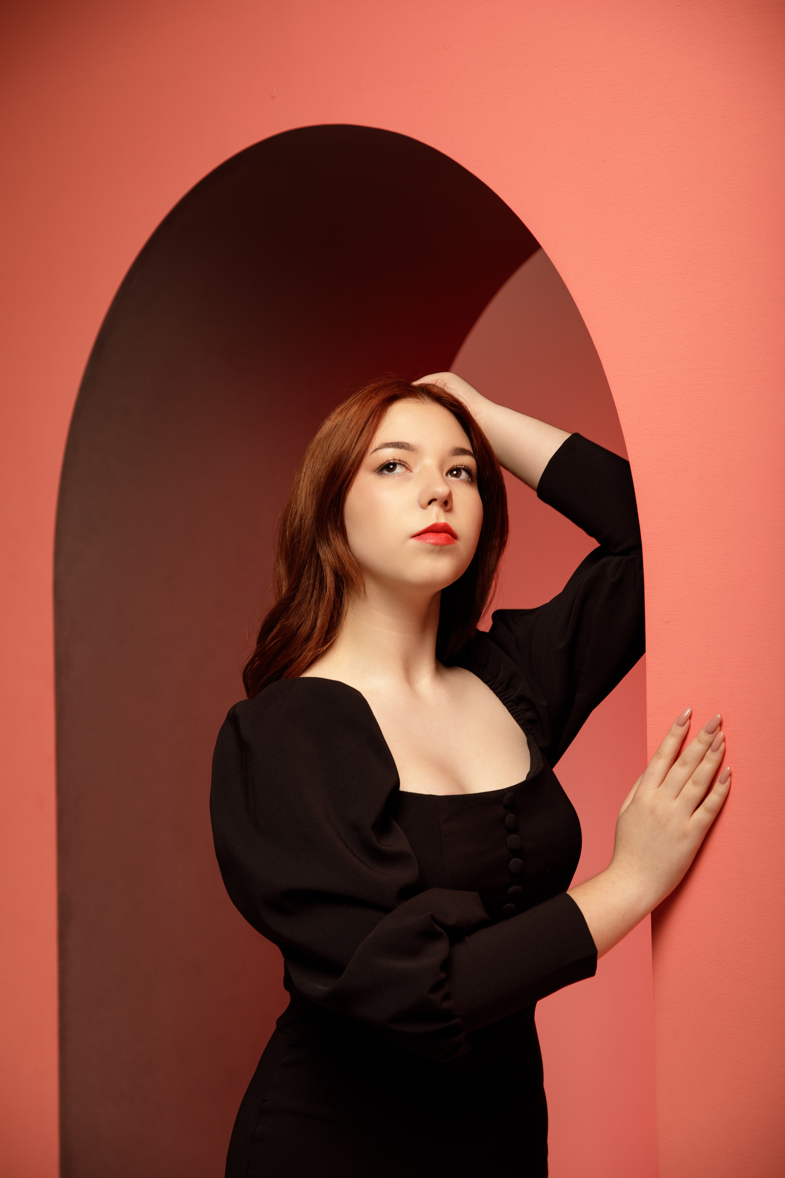 Цвет настроения красный. Выпускные альбомы Евгении Виноградовой г. Липецк