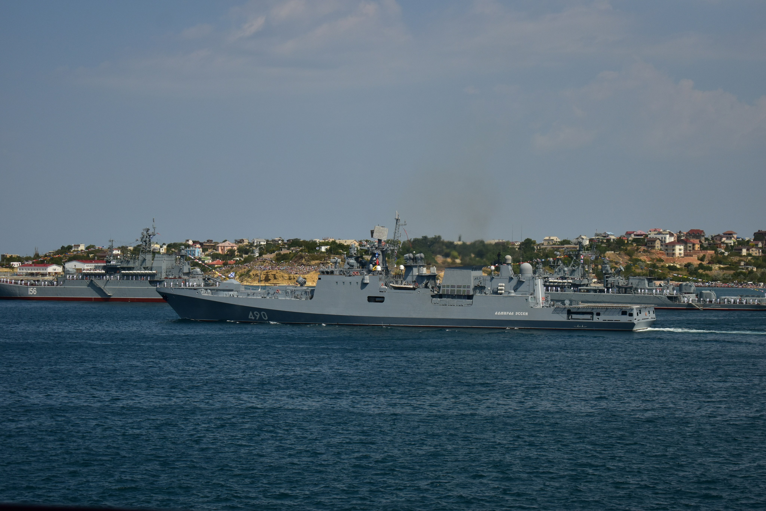 Парад ВМФ. Фотограф-ретушер в Крыму Юля Лобурец