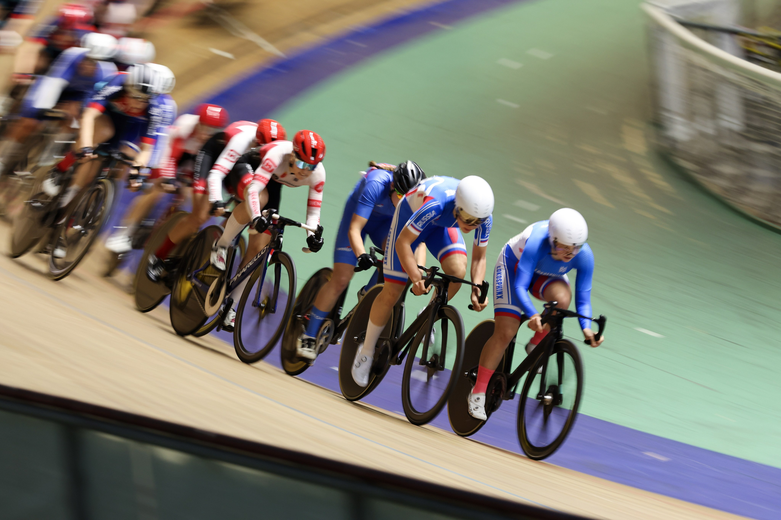 Чемпионат России по велосипедному спорту на треке (первый блок) 6-11.01.2025. Спортивный и репортажный фотограф Антон Тереханов