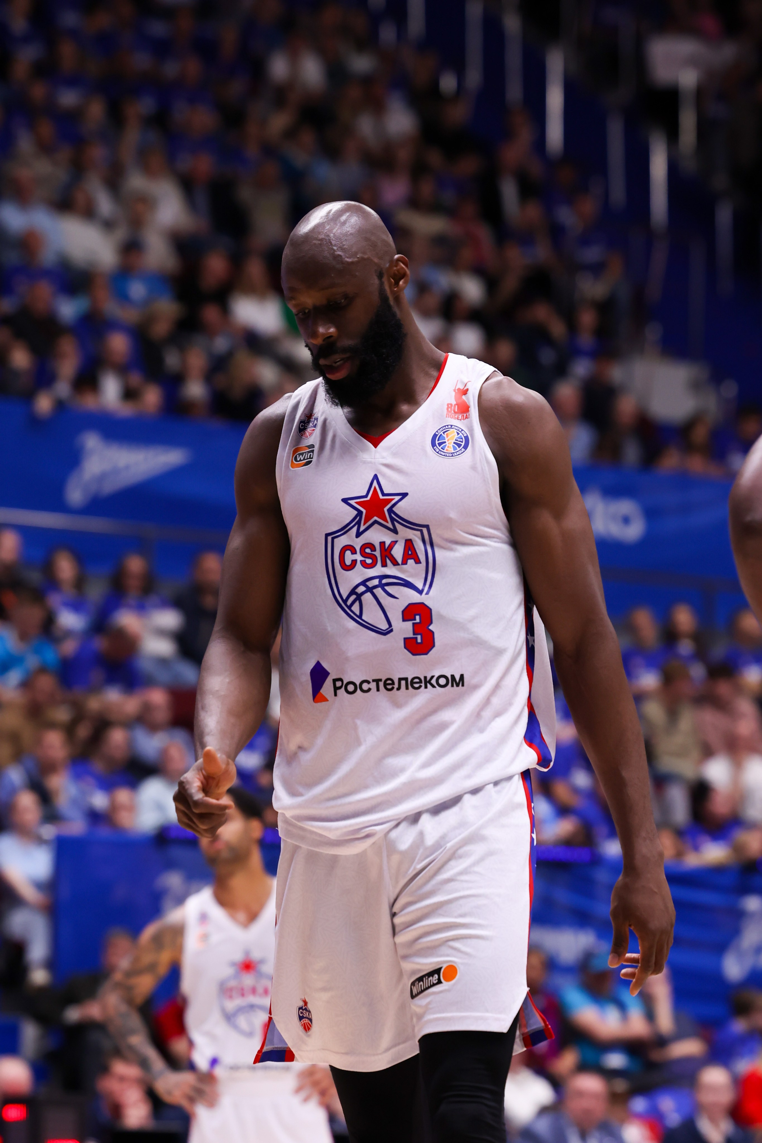 БК «Зенит» — БК «ЦСКА» финал ЕЛ ВТБ 1 игра 27.05.2025. Спортивный и репортажный фотограф Антон Тереханов