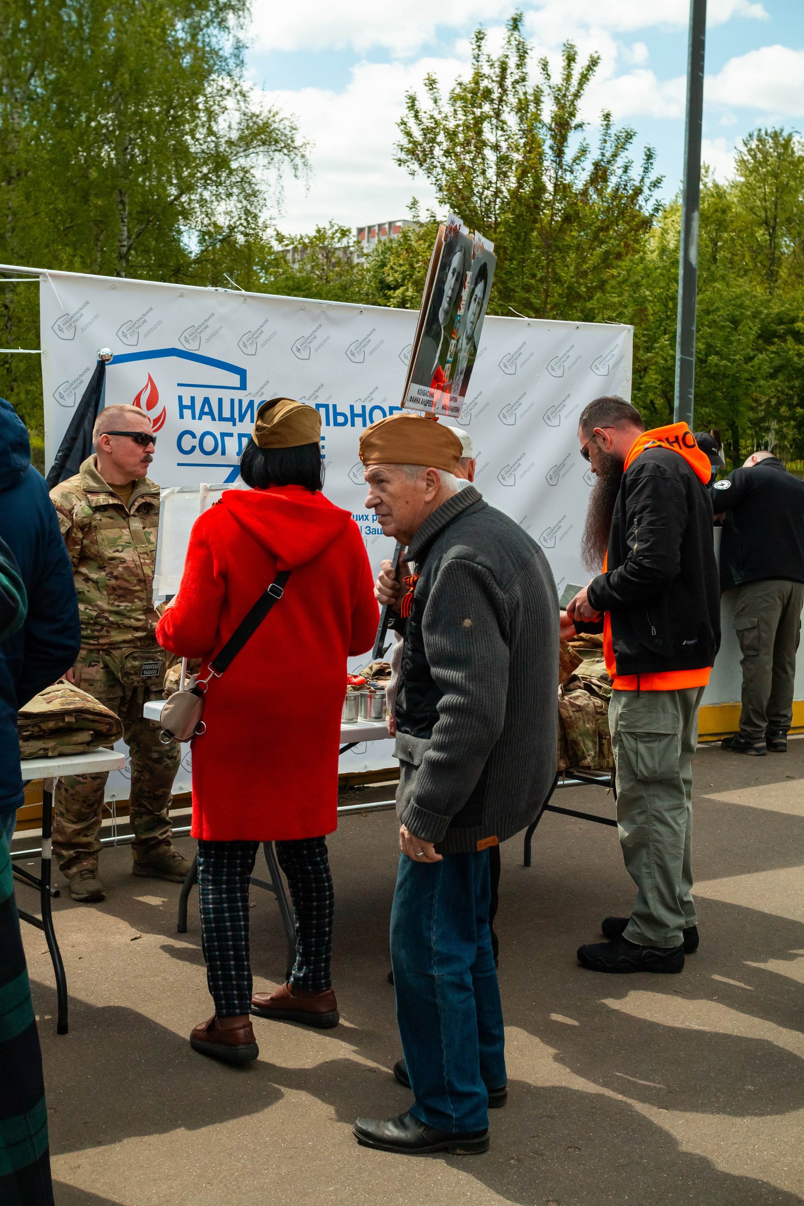 Репортаж с 9 мая 2025 года, День Победы! ВАО Москва. Фотограф Илья Варакин