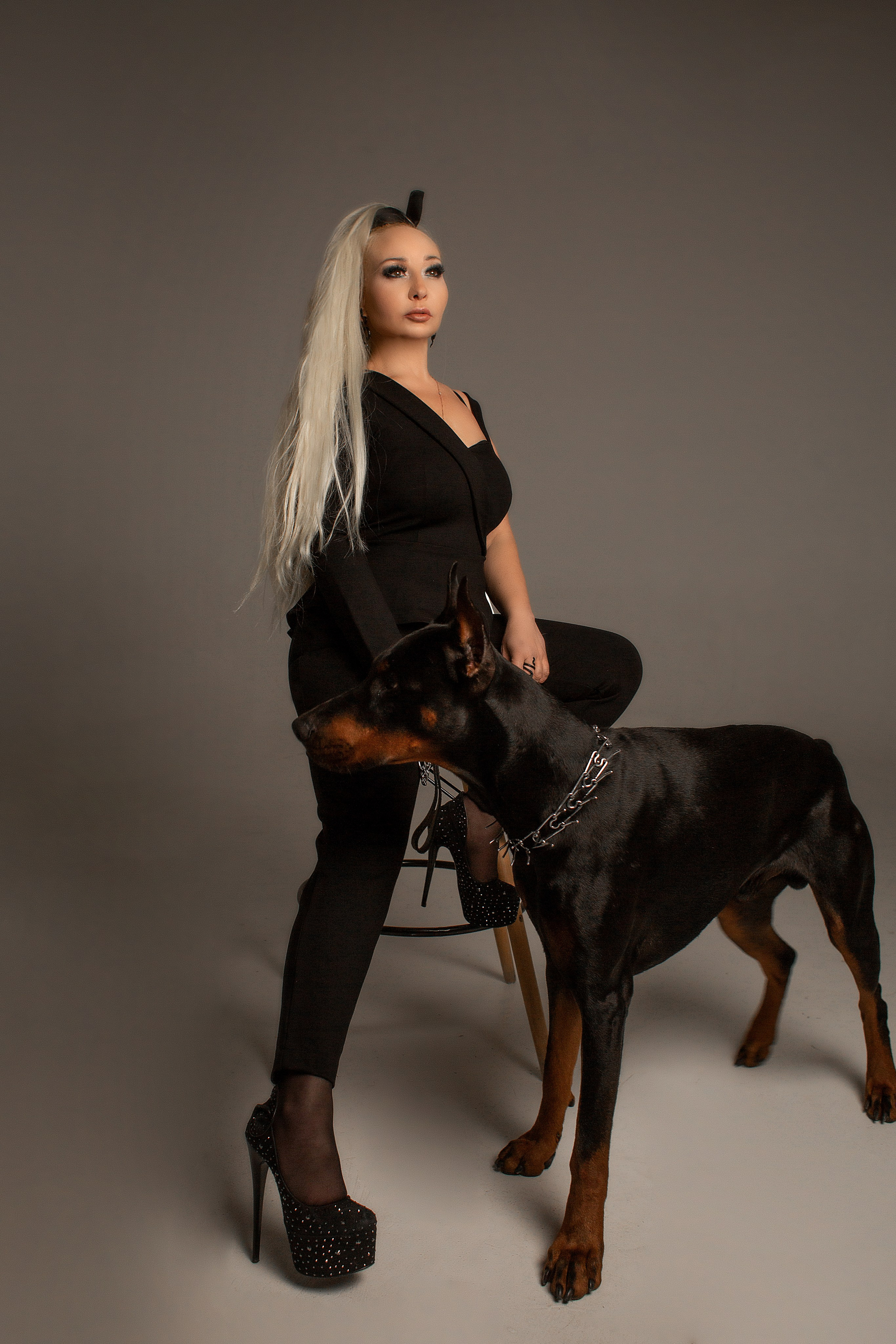 Олена и Декстер. Фотосессия с лошадьми в Нижнем Новгороде