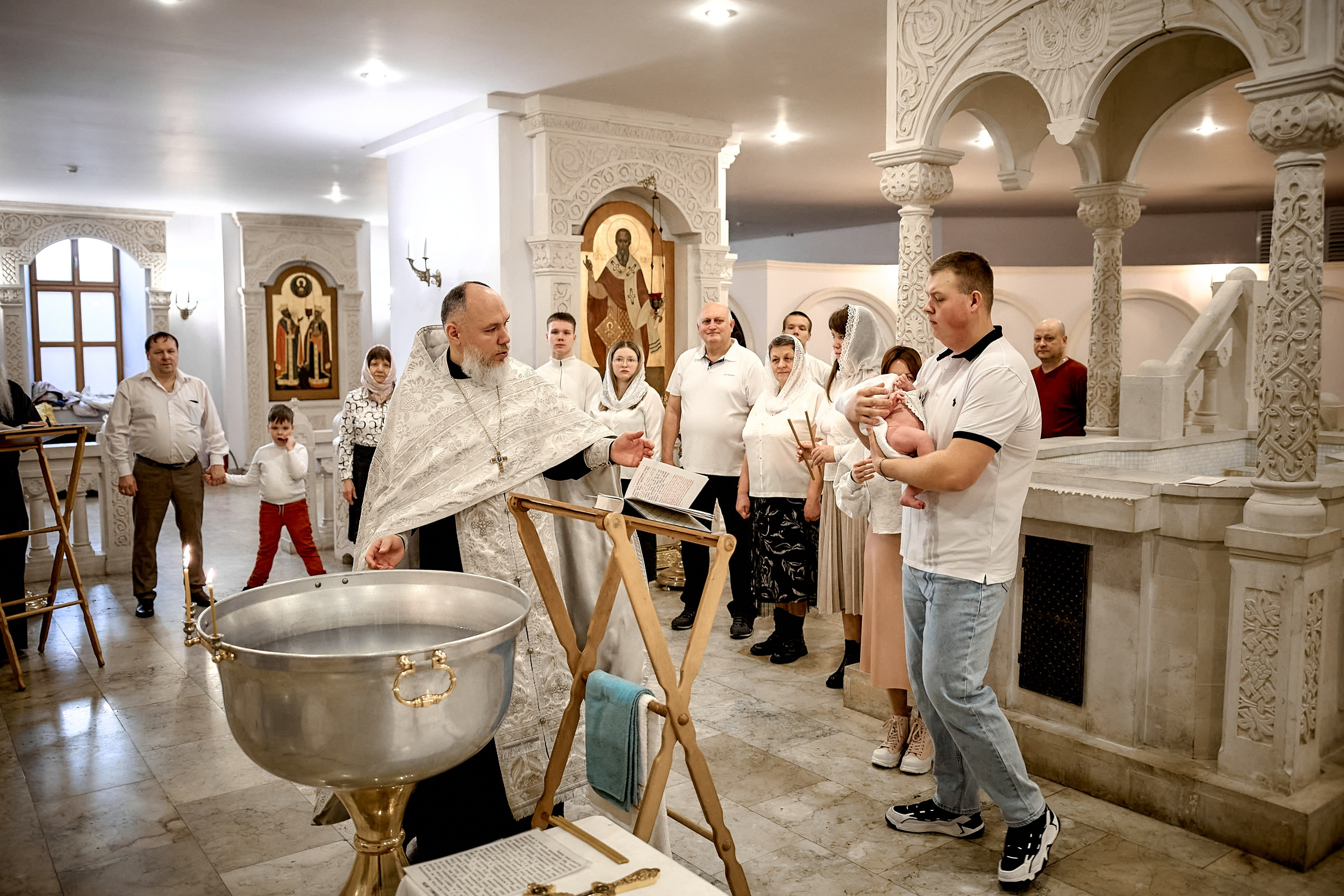 Анонс Таинства Крещения Георгия. Фотограф на Крещение и Венчание в Одинцово