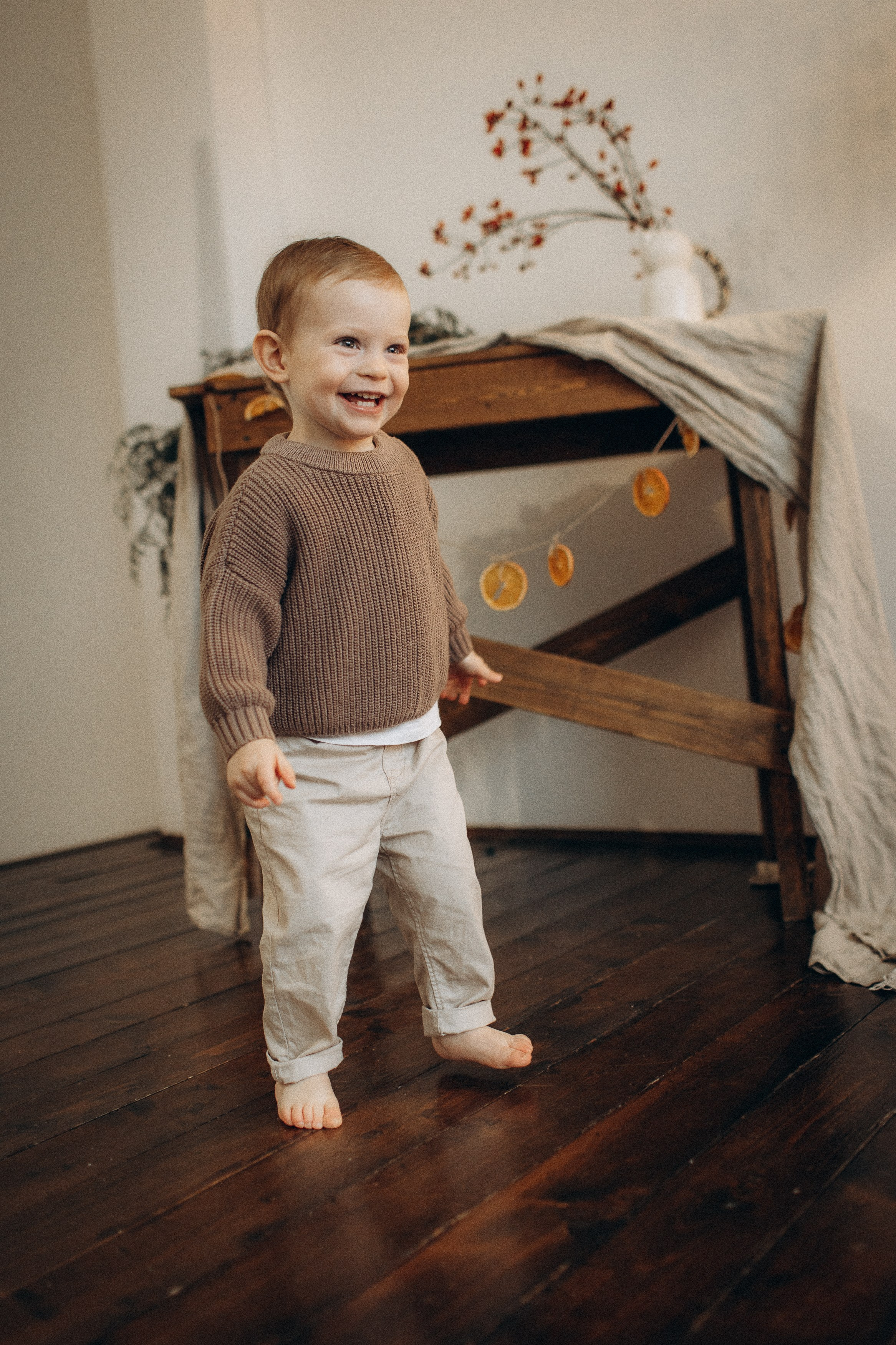 Семейная новогодняя фотосессия Москва мама и сын. Фотограф Владимир Москва