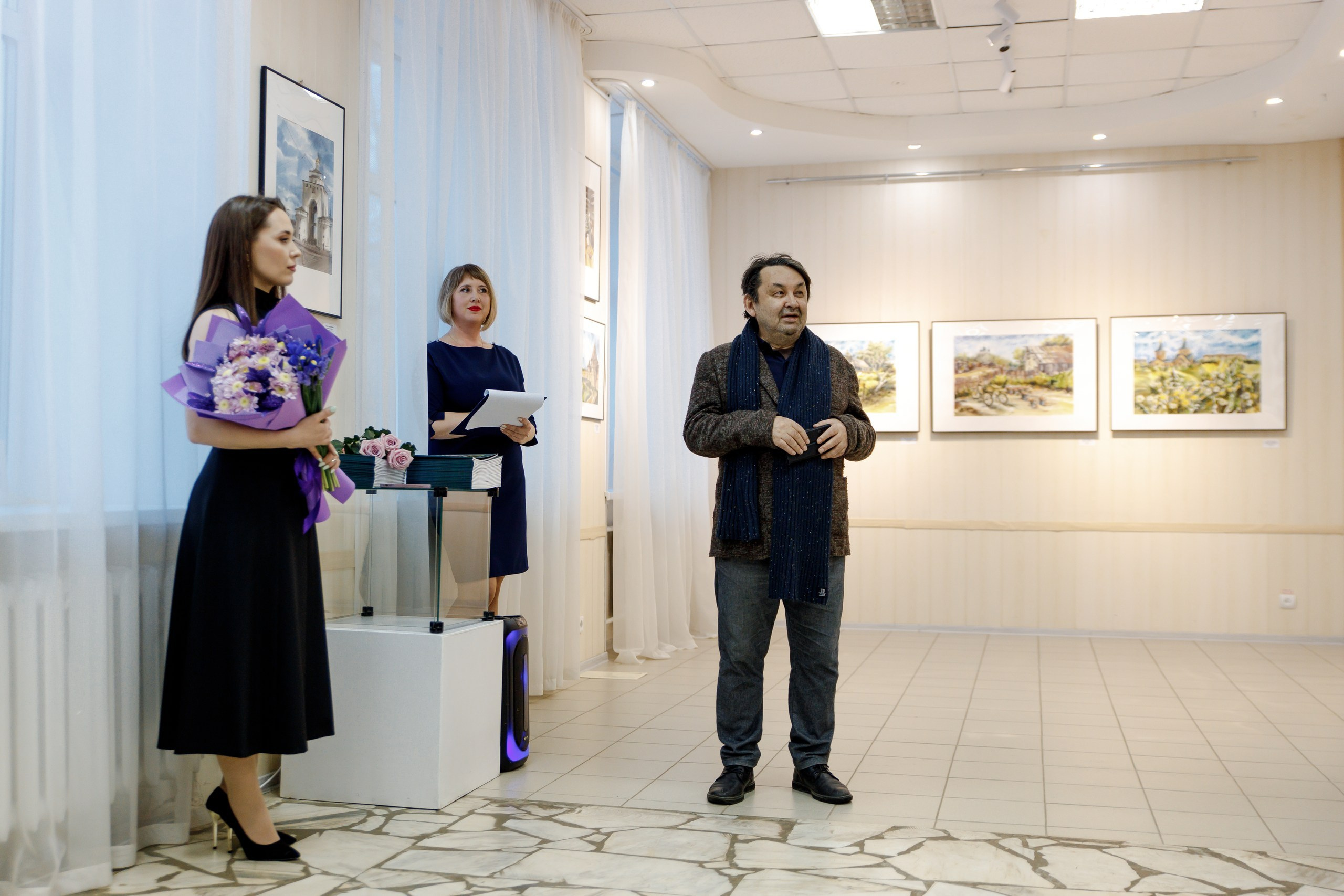 Первая персональная выставка. Главная