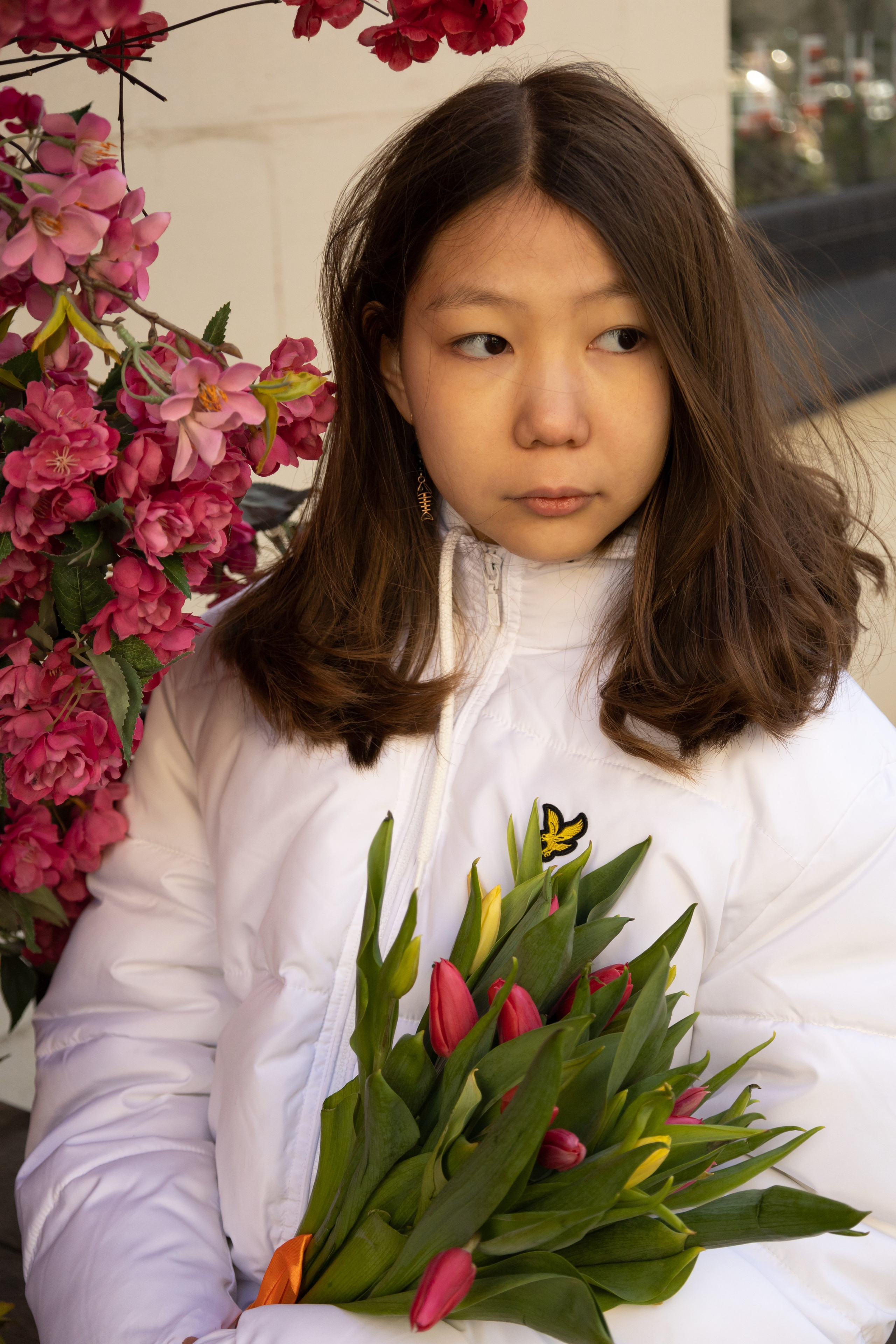 Фотопрогулка Айгул и Сабина. Семейный и детский фотограф, фотограф беременности, ньюборн в Москве