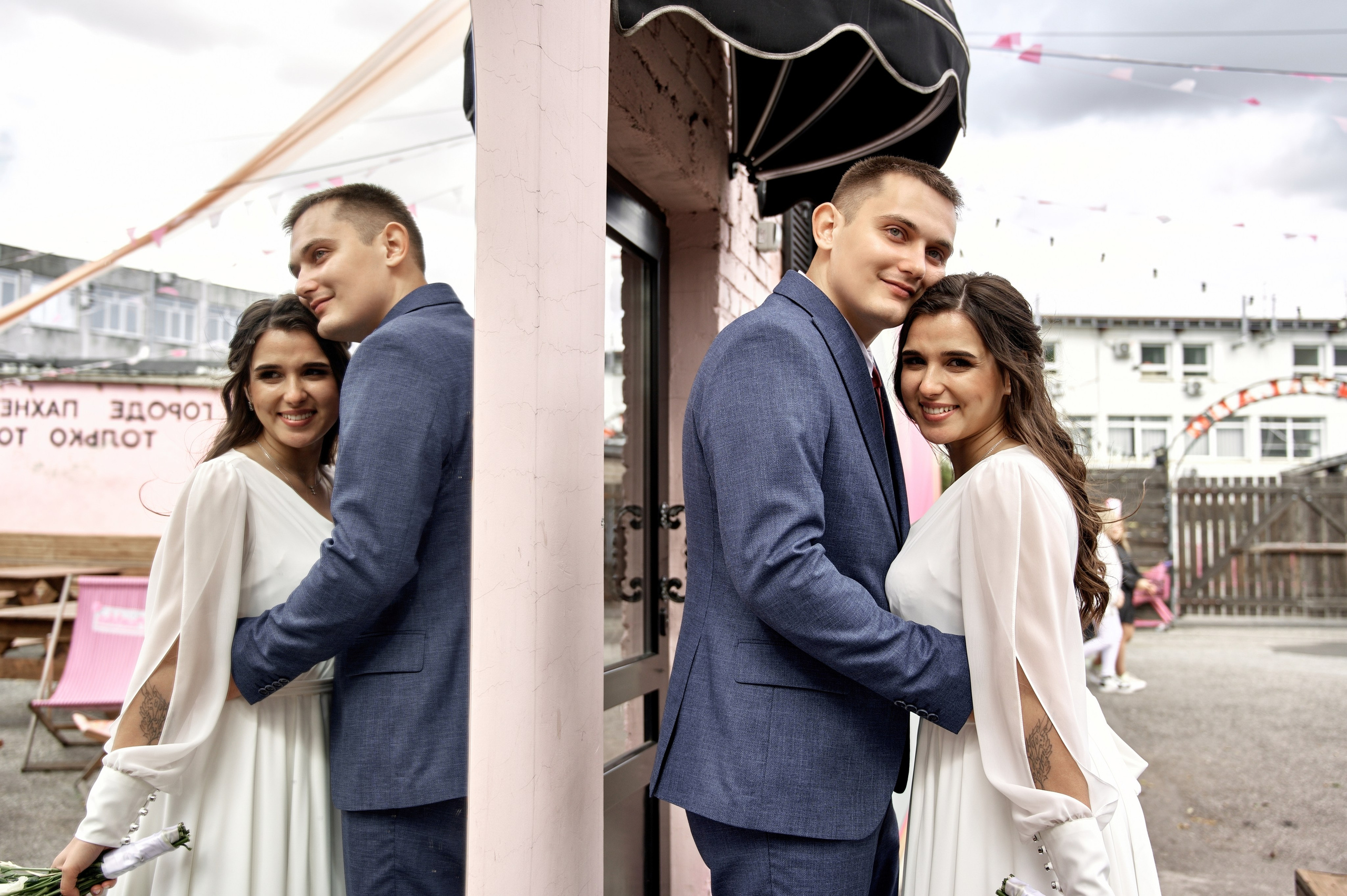 Свадебная фотосессия молодожёнов в Новокузнецке