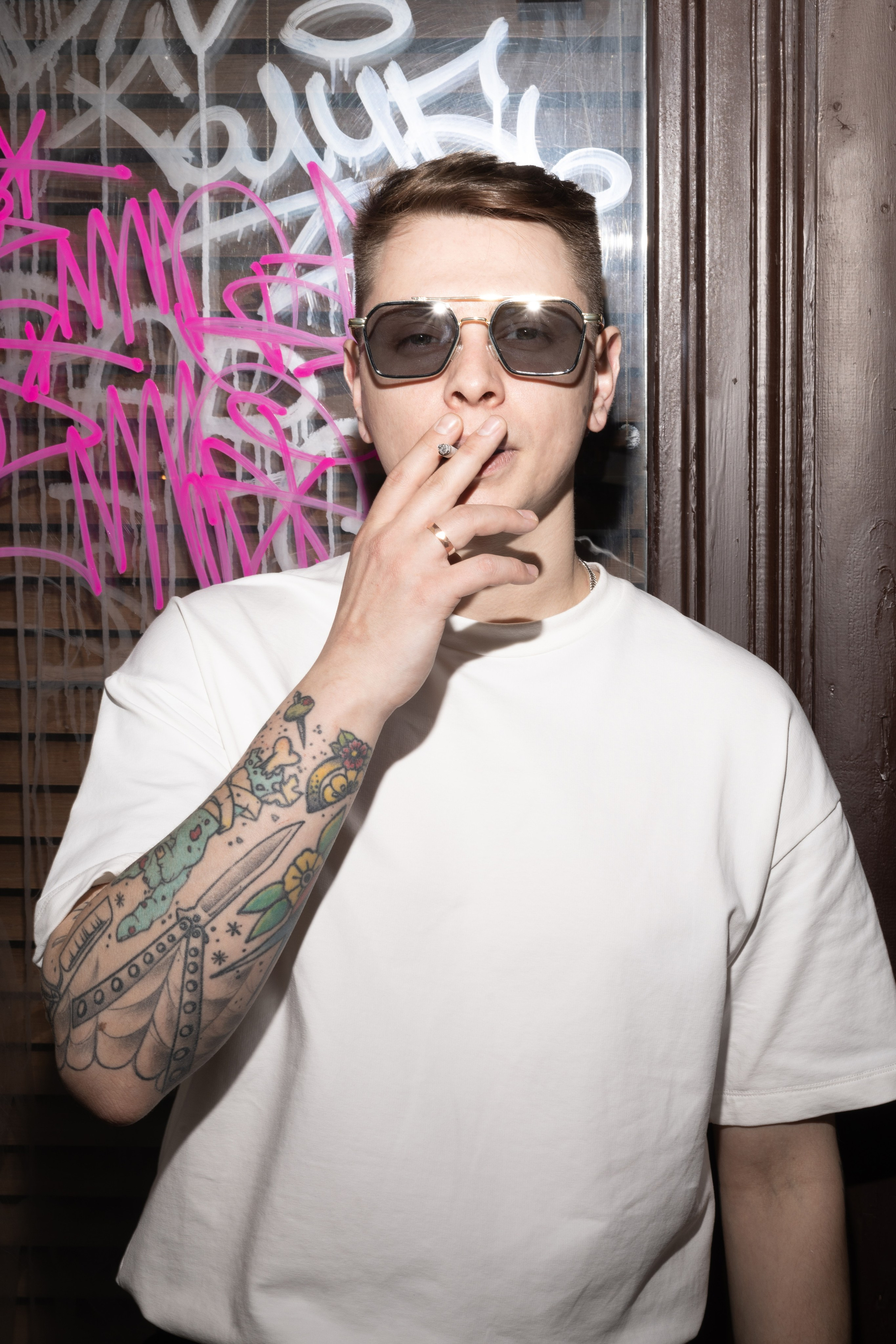 Смелая свадьба Лары и Никиты. Свадебный фотограф в Москве и Петербурге Анастасия Лосева