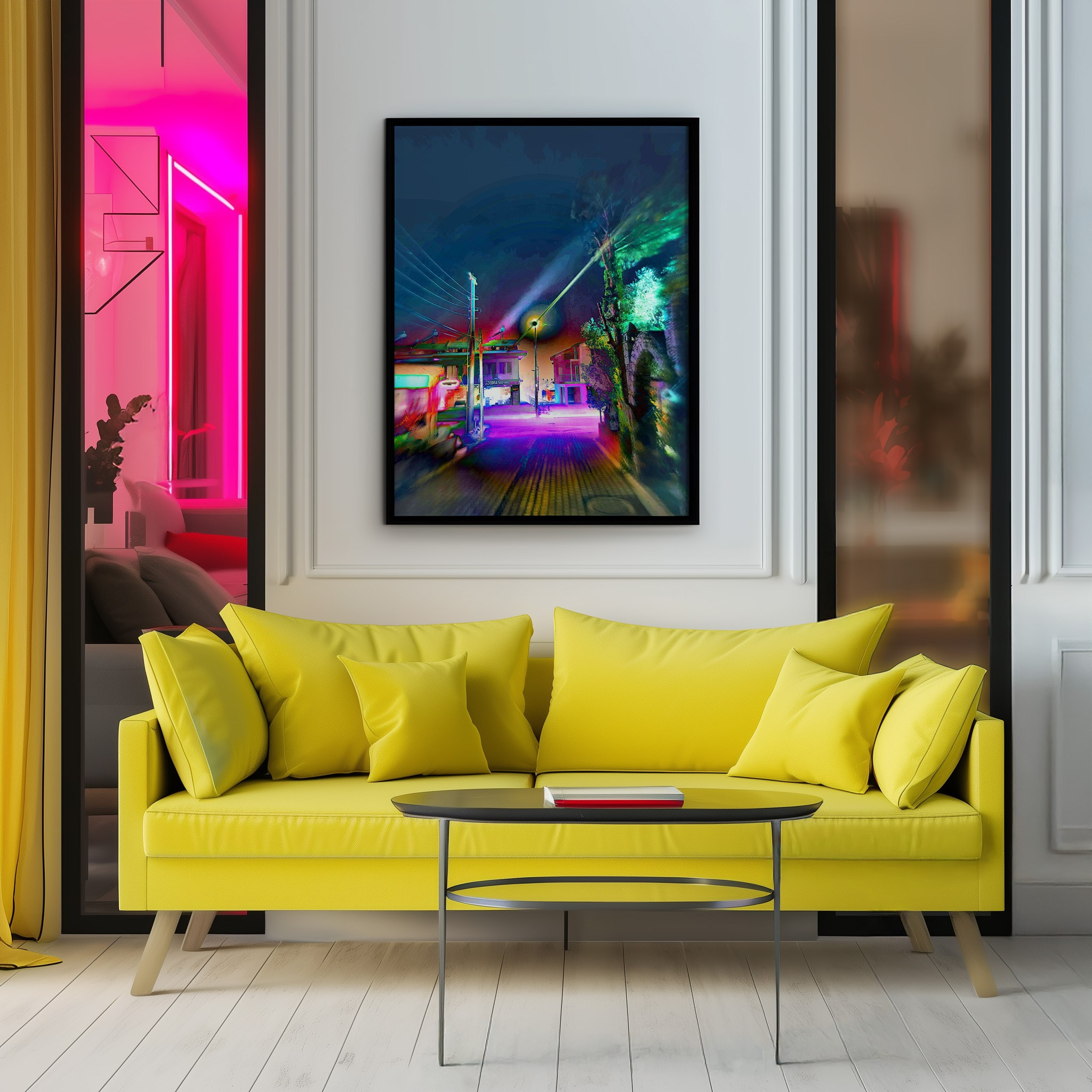 NEON LIGHT. VISUAL ARTIST