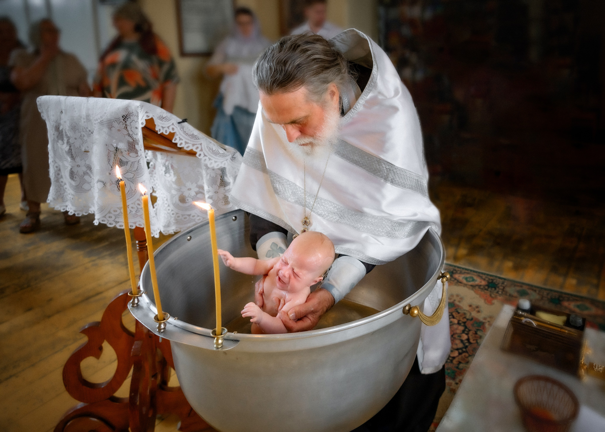 Таинство Крещения. Елена Кухарева фотограф г. Тамбов