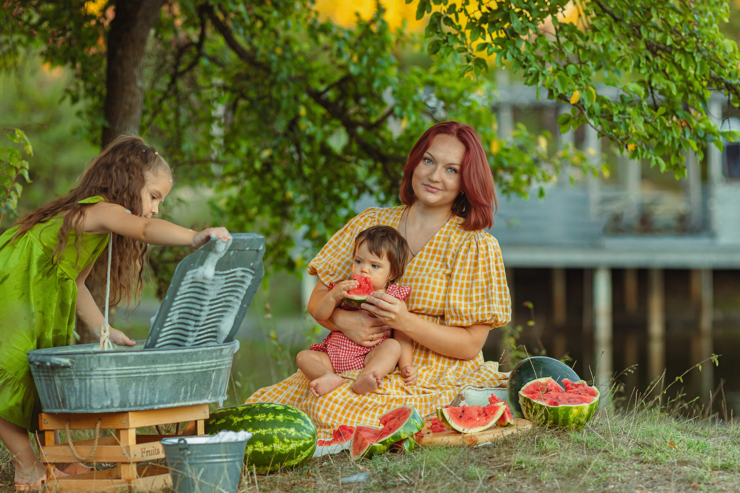 Семья Звонаревых. Семейный и детский фотограф в Крыму Екатерина Швец