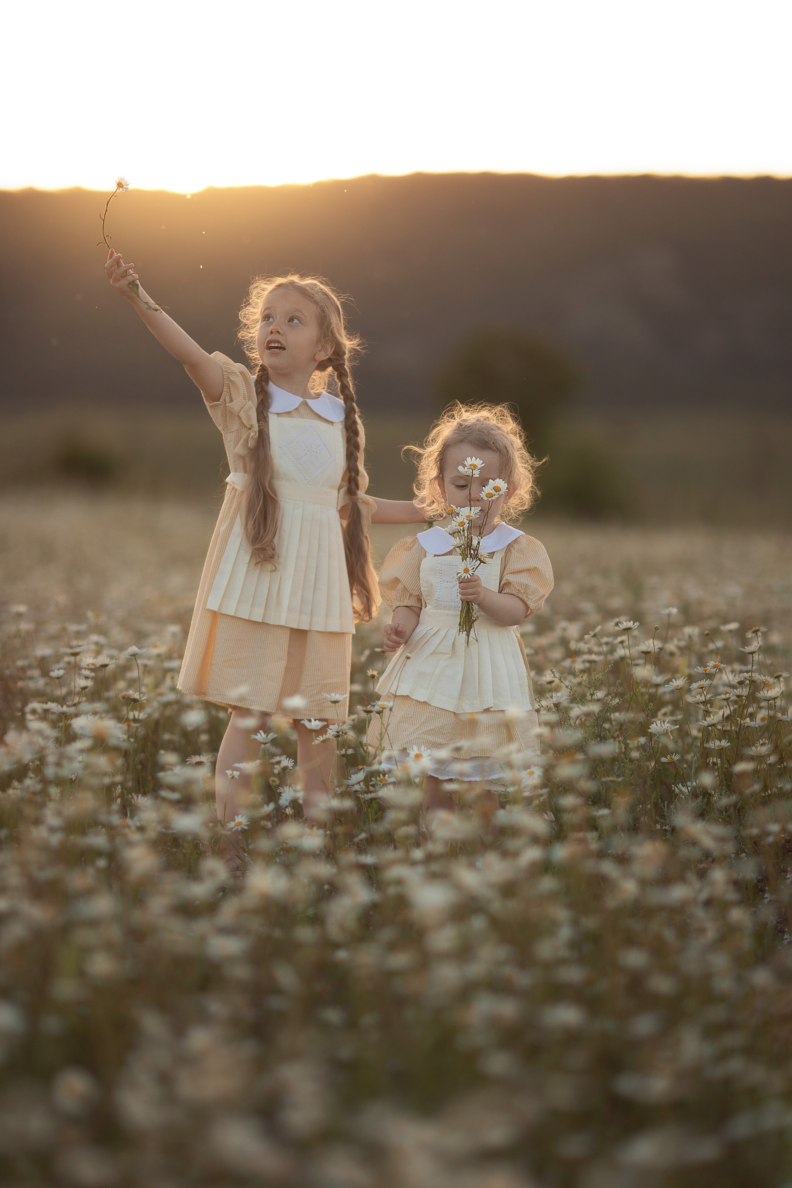 В ромашках. Семейный и детский фотограф в Крыму Екатерина Швец