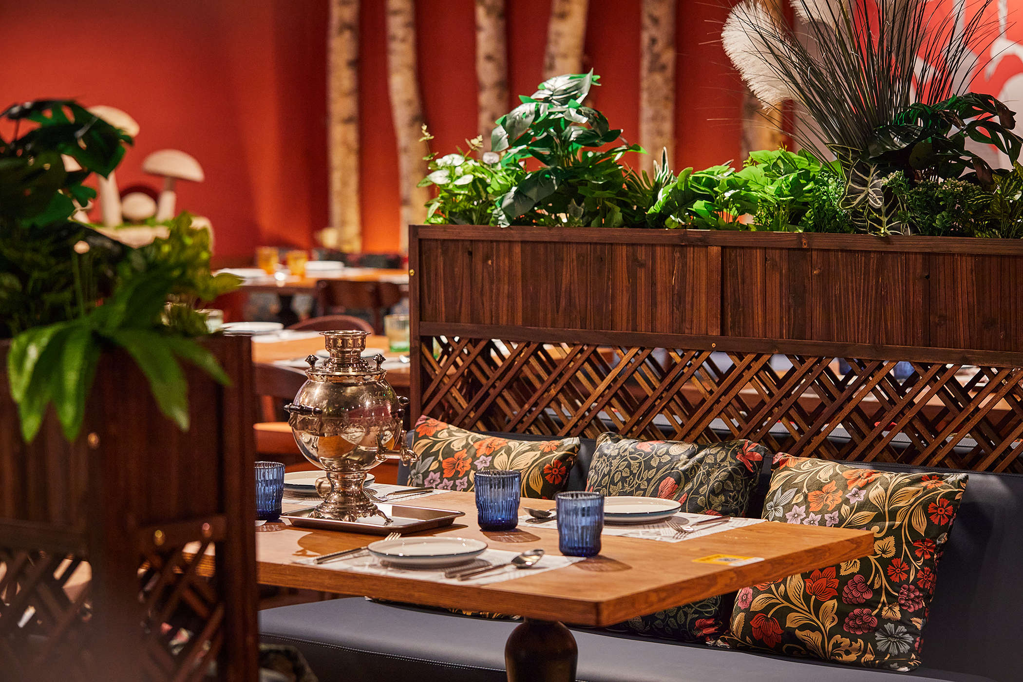 КУЛИЧКИ. Бистро русской кухни в Китае. Студия дизайна интерьеров