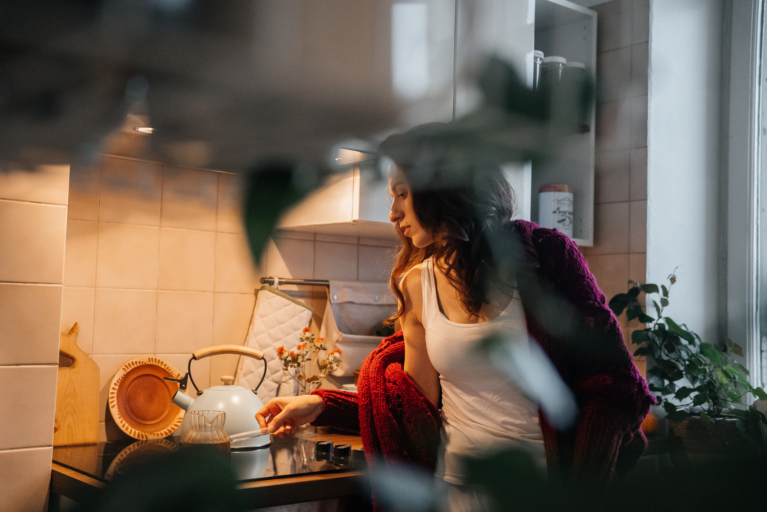 Музыкант, певица, Екатерина Яшникова, портретная фотосессия, фотосессия дома