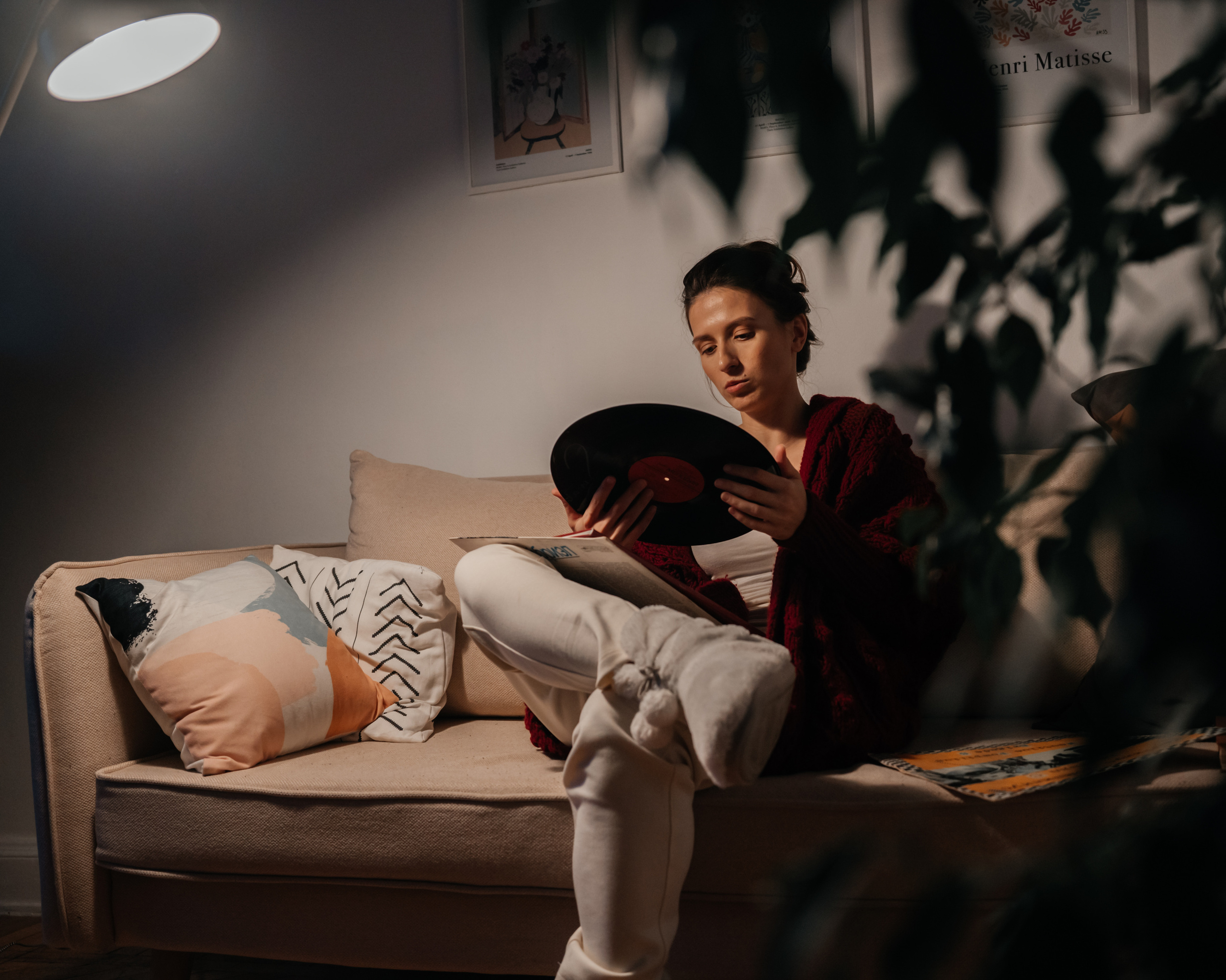 Музыкант, певица, Екатерина Яшникова, портретная фотосессия, фотосессия дома