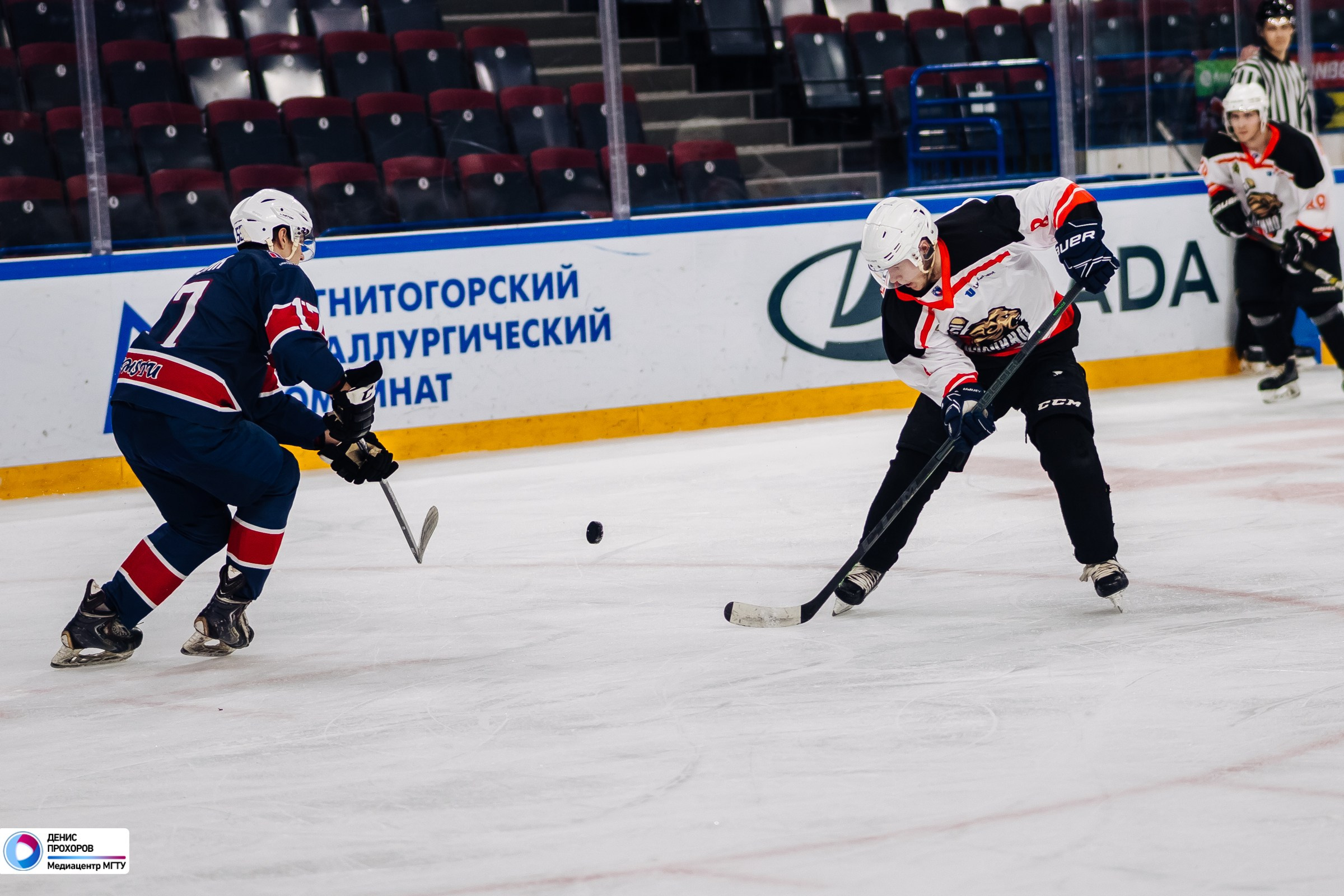 Чемпионат СХЛ // 04.02.2024. Денис Прохоров Фотограф в г. Магнитогорск