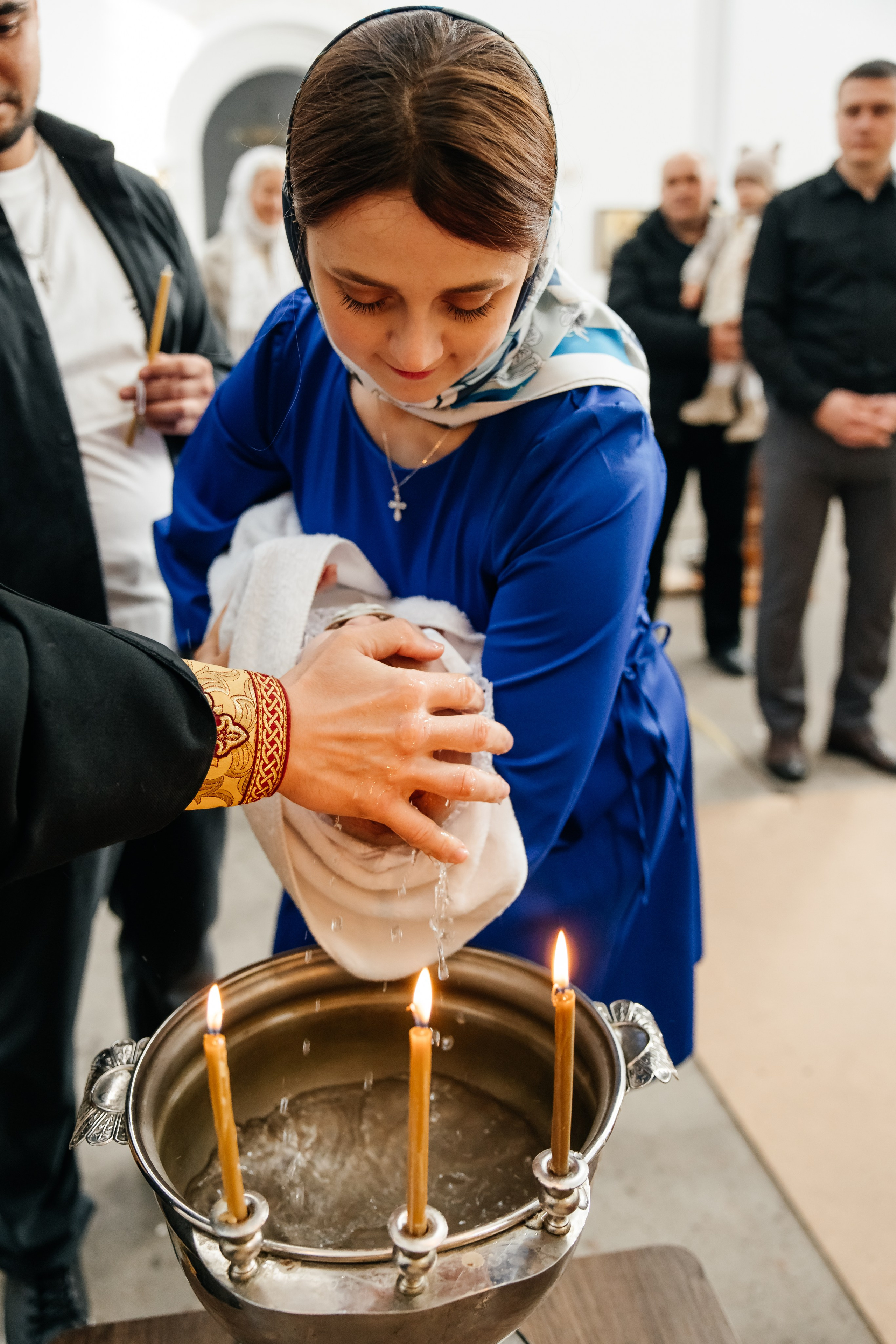 Крещение Мирославы. Храм иконы Божьей Матери «Всех скорбящих Радость». Фотограф ВИКА МЕДУЗА