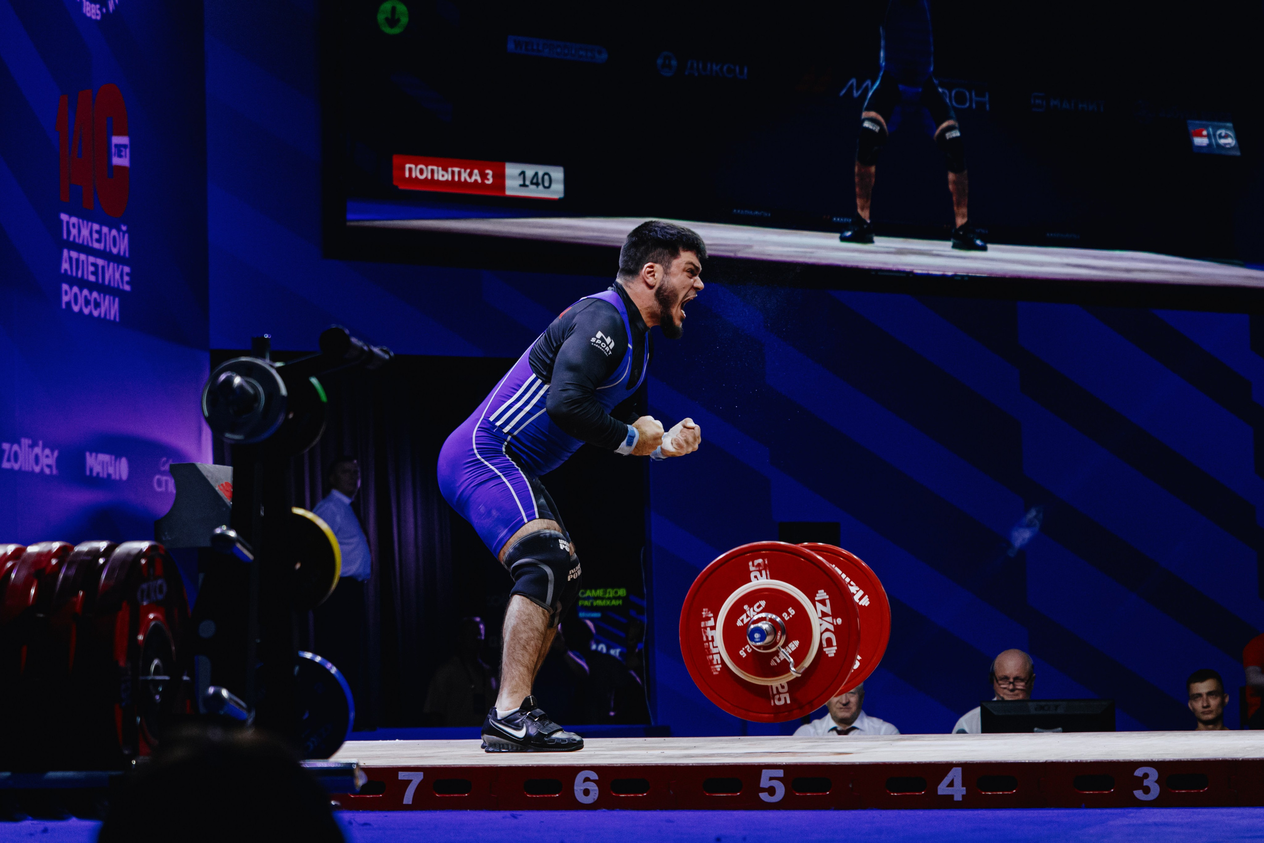 Чемпионат России по тяжелой атлетике 2025. Фотограф в Москве и Санкт-Петербурге Дарина