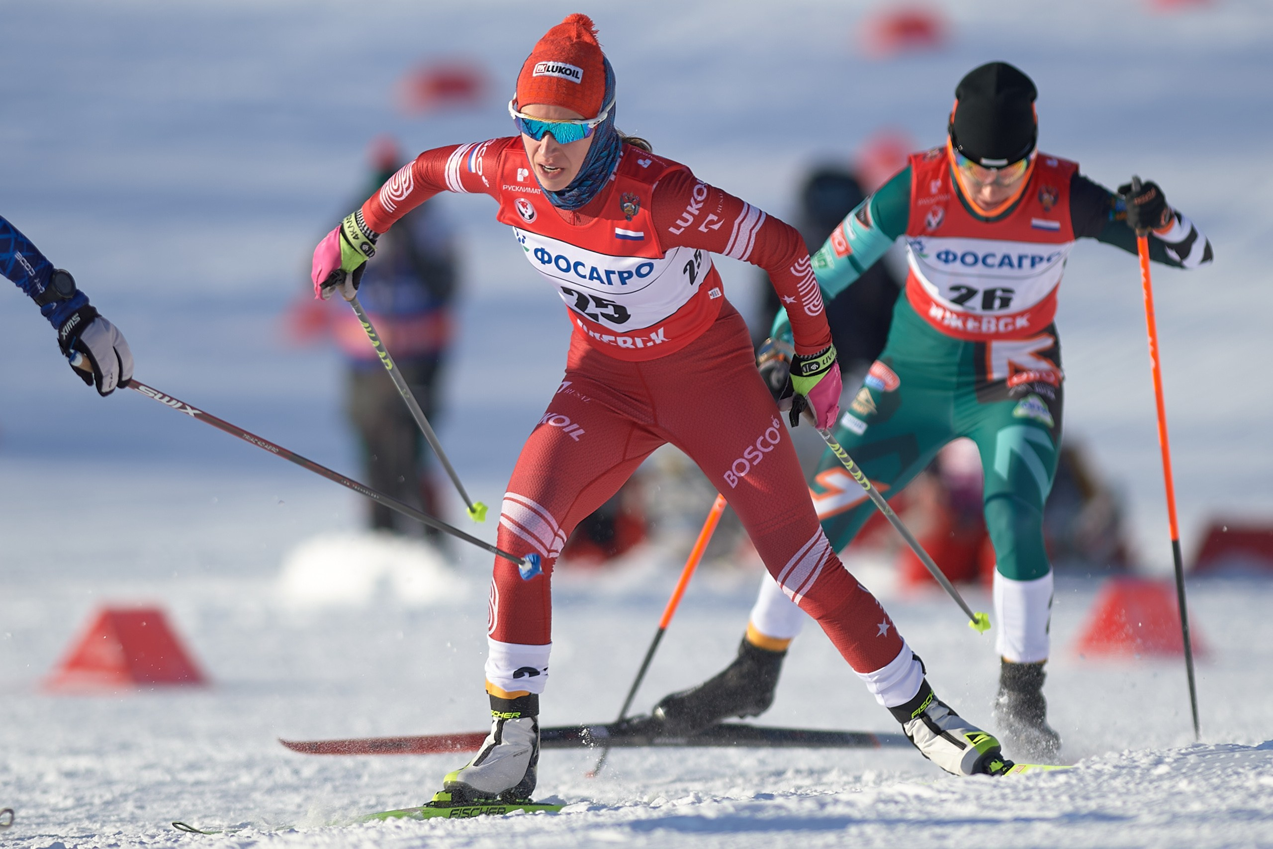 VI этап ФосАгро Кубка России по лыжным гонкам. Спринт. Ижевск 25.01.2025. Спортивный репортажный фотограф в Ижевске Сергей Мерзляков