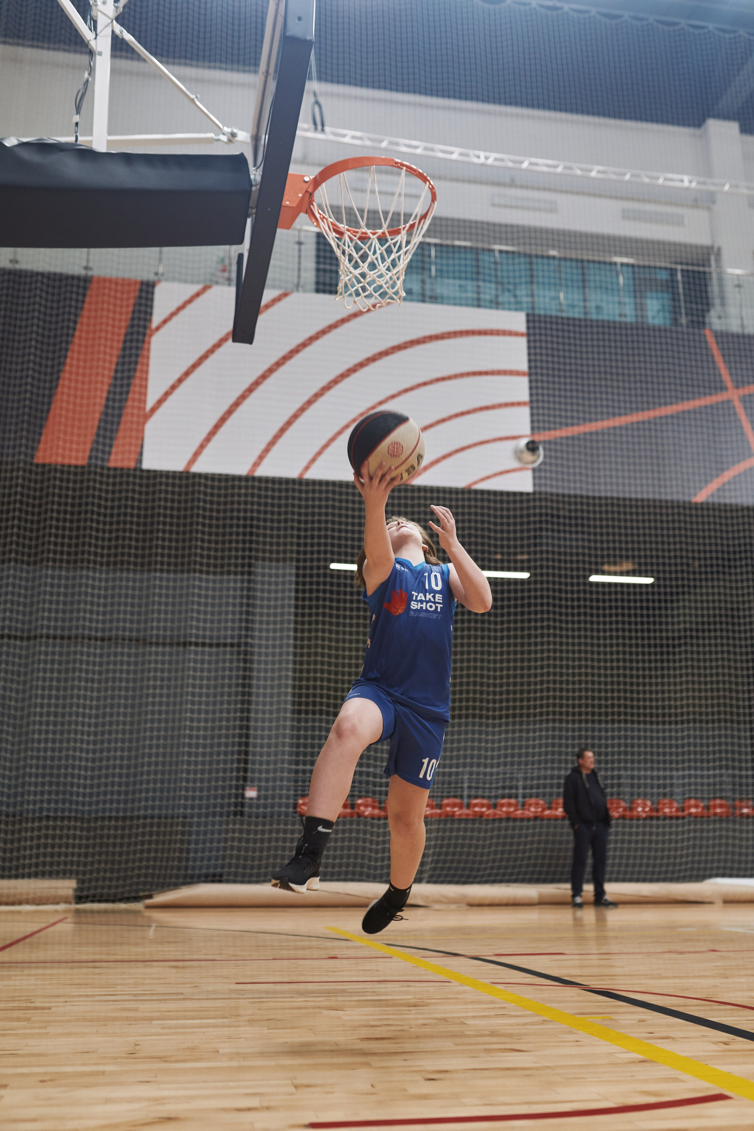 Новогодний баскетбол 2025. Детская лига. Евгений Бреча. Коммерческий и бэкстейдж фотограф в Москве