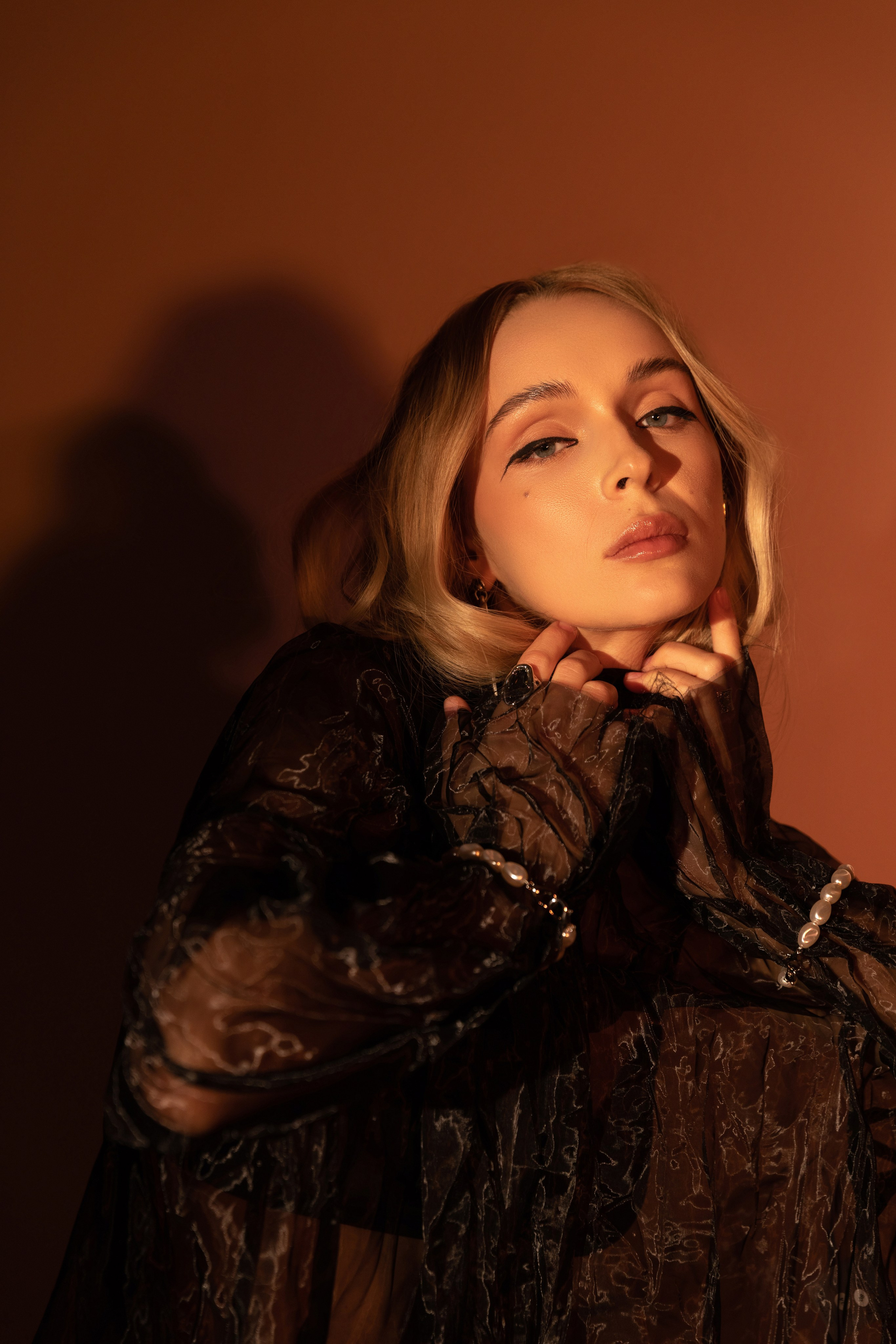 Alina «Black Queen». Фотограф Мария Щеголькова. Чувственный женский портрет